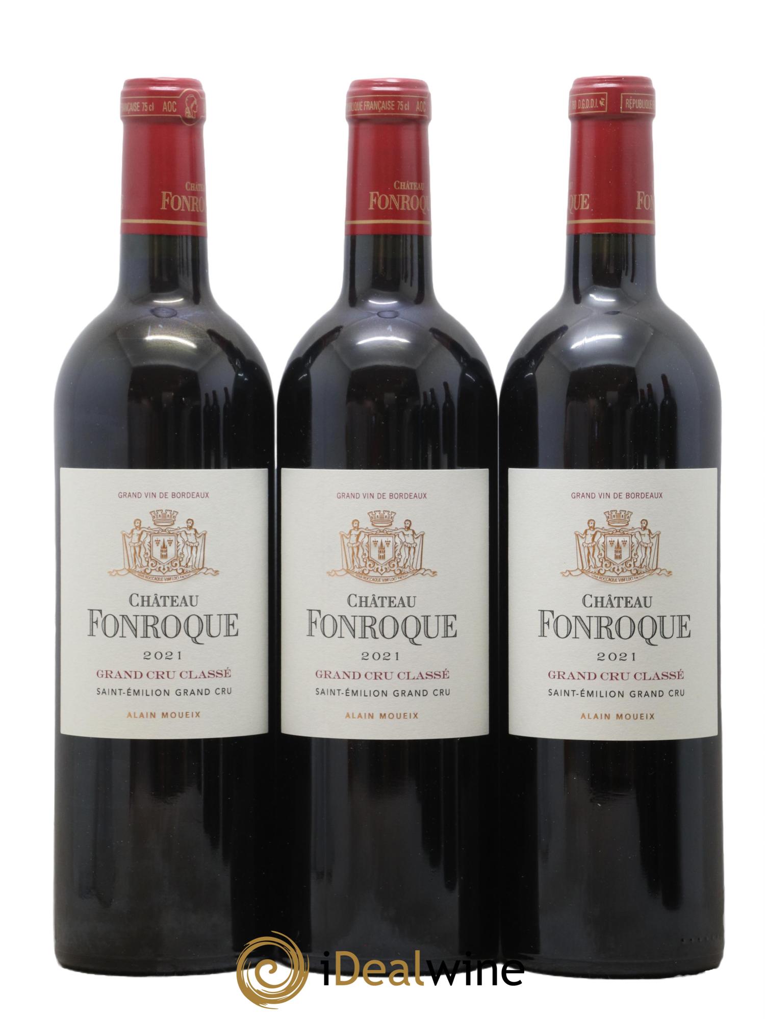 Château Fonroque Grand Cru Classé 2021 - Lot of 6 bottles - 1