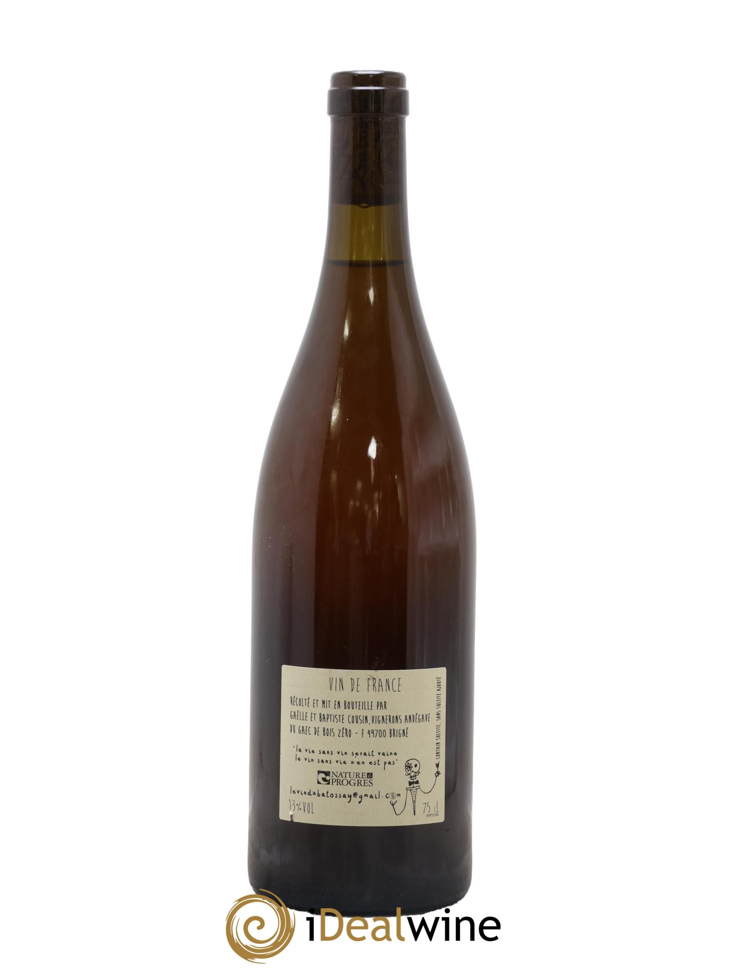 Vin de France Pied Domaine Le Batossay Baptiste Cousin 2020 - Posten von 1 Flasche - 1