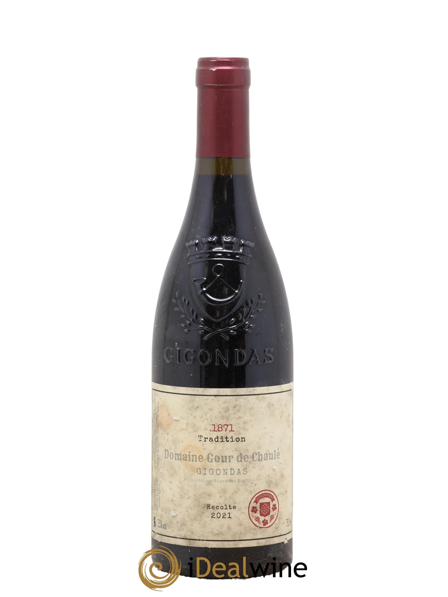 Gigondas Cuvée .1871 Tradition Domaine Gour De Chaulé 2021 - Lot of 1 bottle - 0