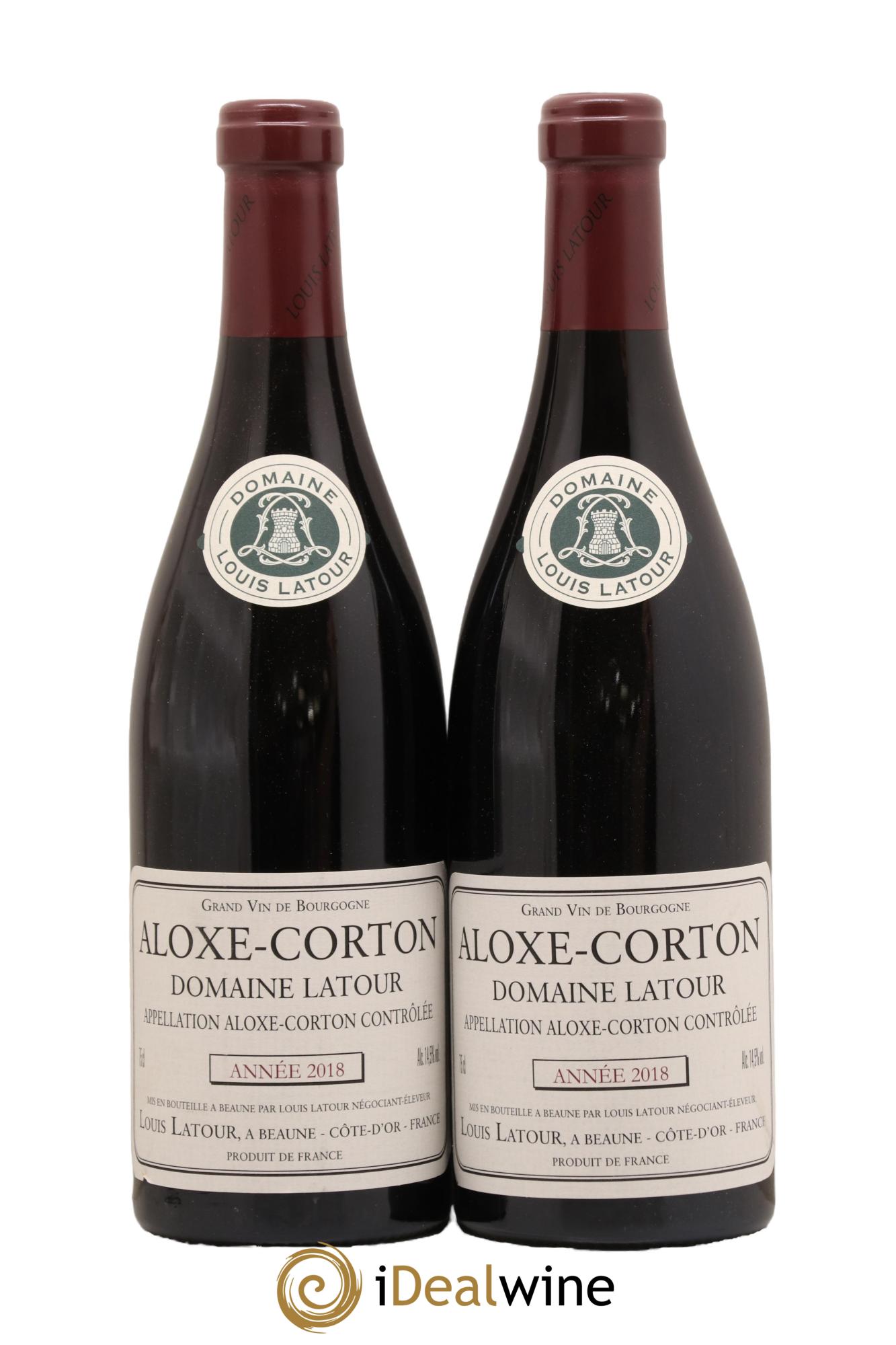 Aloxe-Corton Louis Latour 2018 - Lot de 2 bouteilles - 0