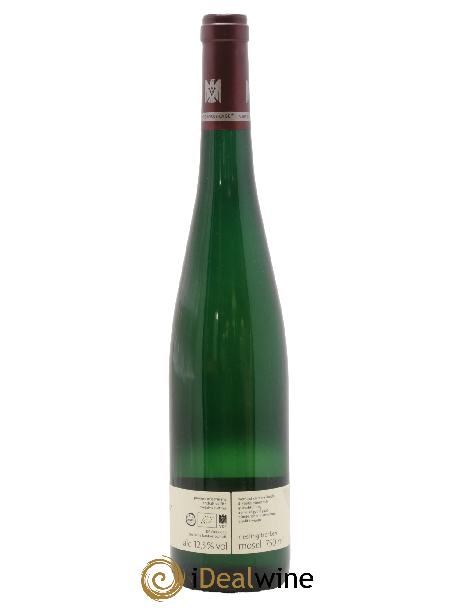 Allemagne Trocken Marienburg Clemens Busch Reserve 2018 - Lot de 1 bouteille - 1