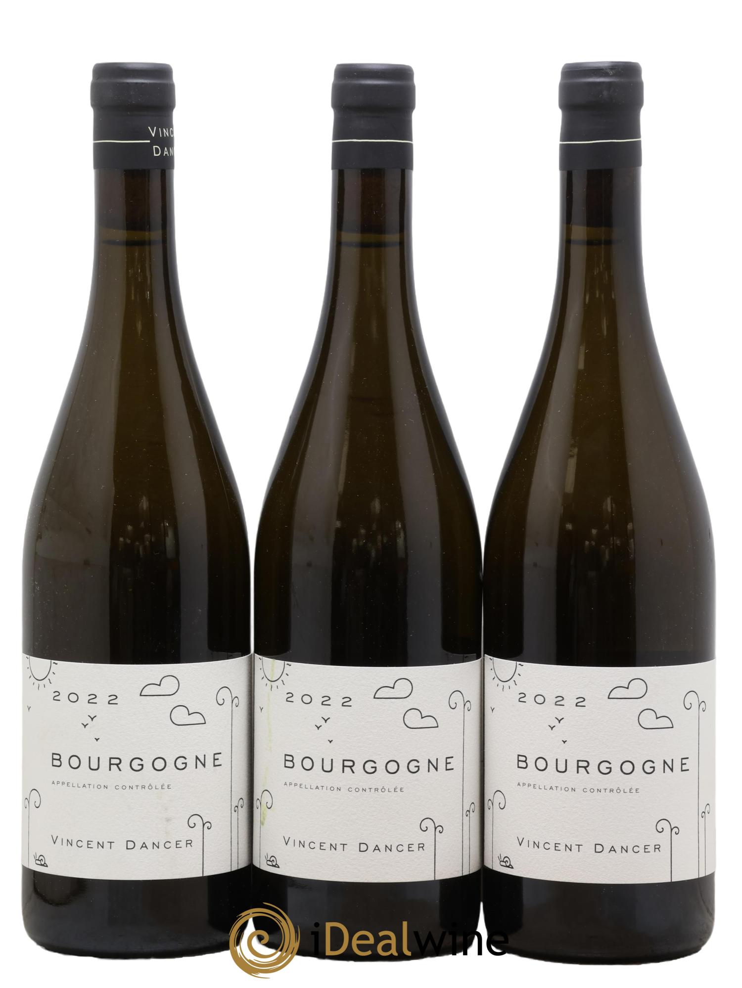 Bourgogne Vincent Dancer 2022 - Lot de 3 bouteilles - 0