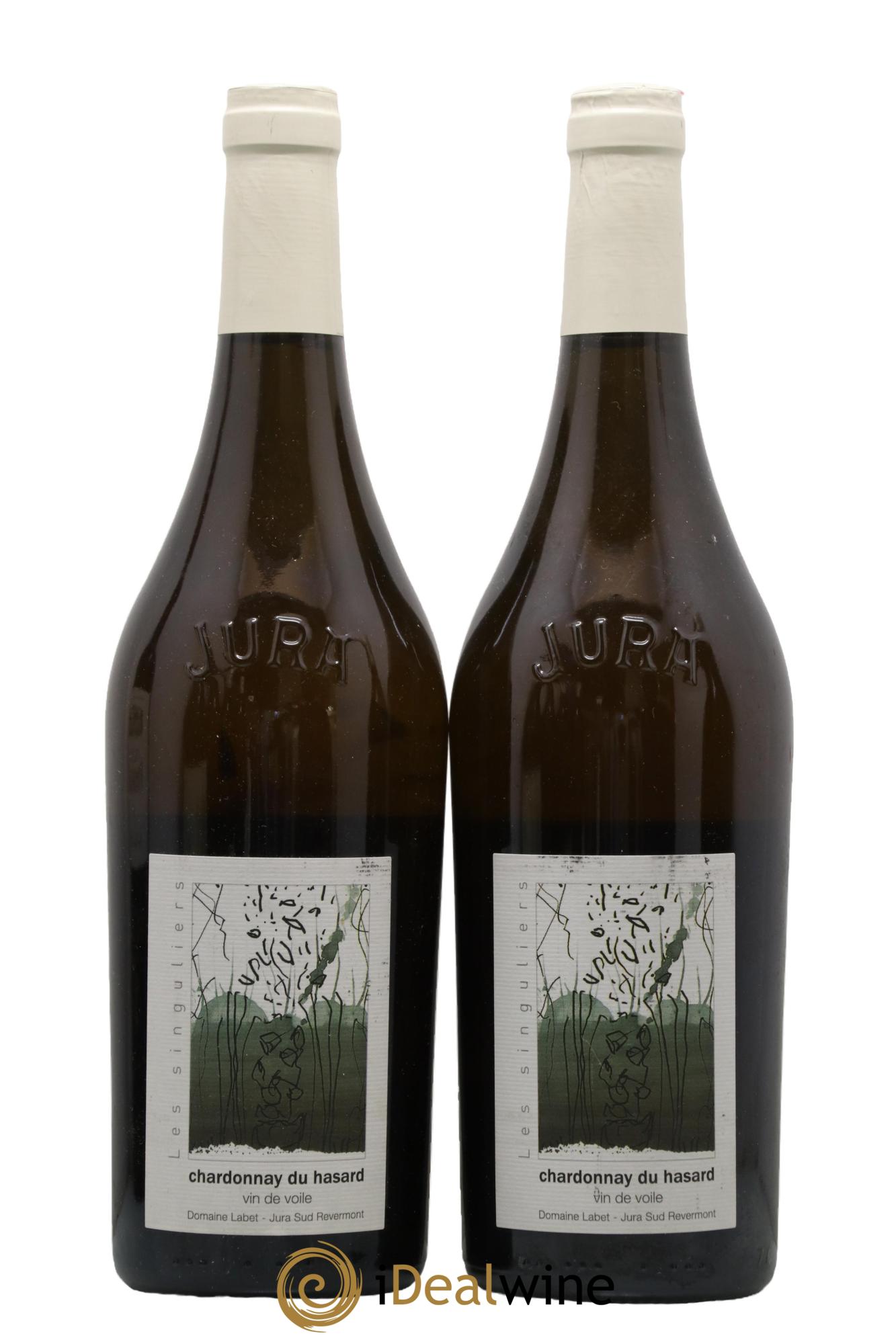 Côtes du Jura Vin de voile Chardonnay du Hasard Romain - Julien - Charline Labet 2015 - Lot de 2 bouteilles - 0