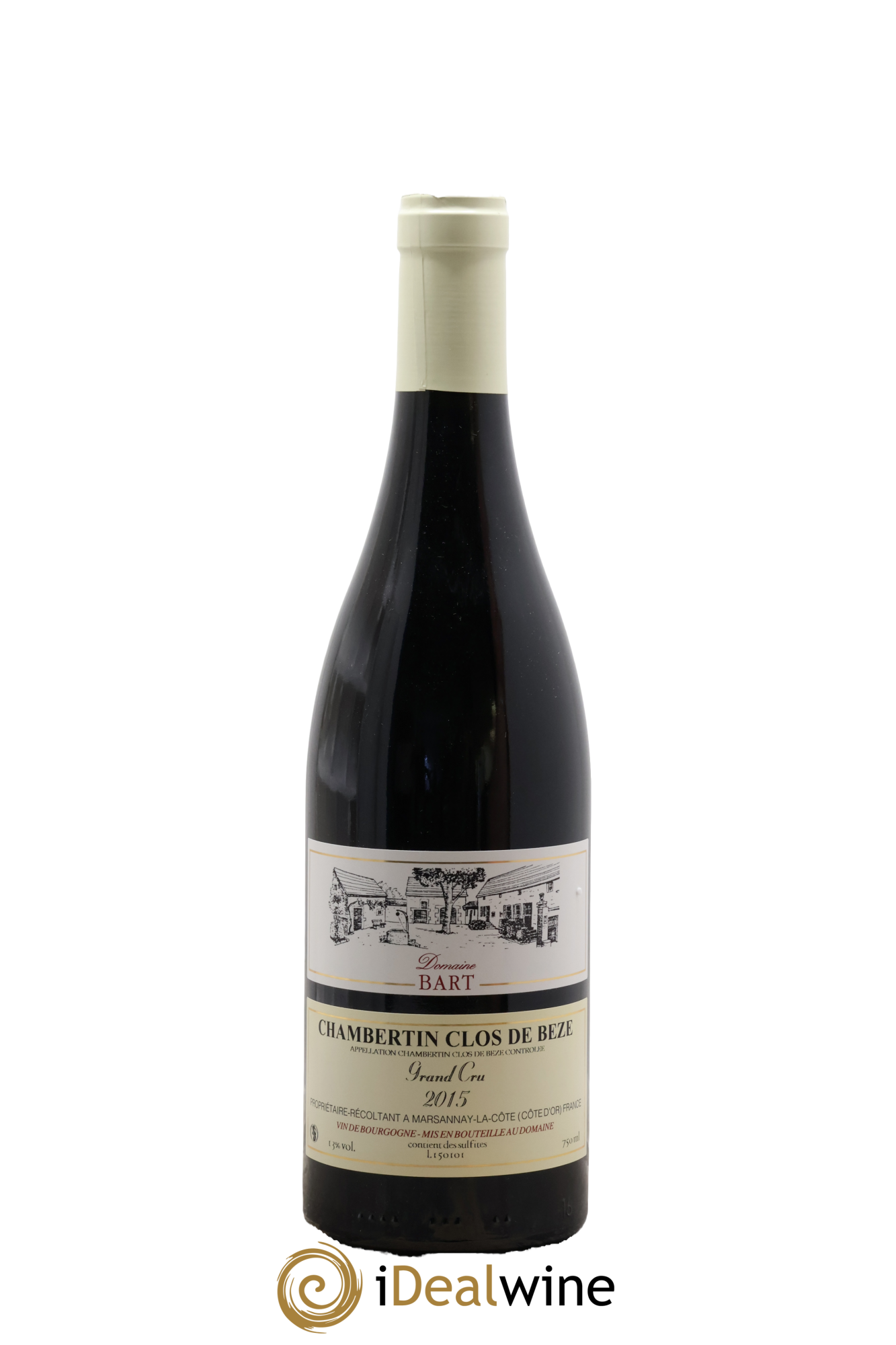 Chambertin Clos de Bèze Grand Cru Bart (Domaine) 2015 - Lot of 1 bottle - 0