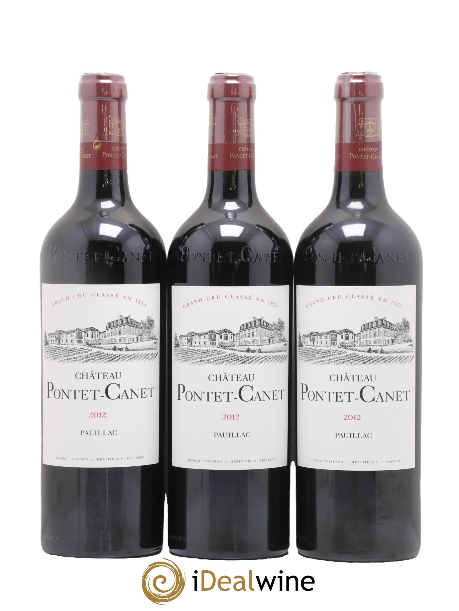 Château Pontet Canet 5ème Grand Cru Classé 2012 - Lot of 6 bottles - 2