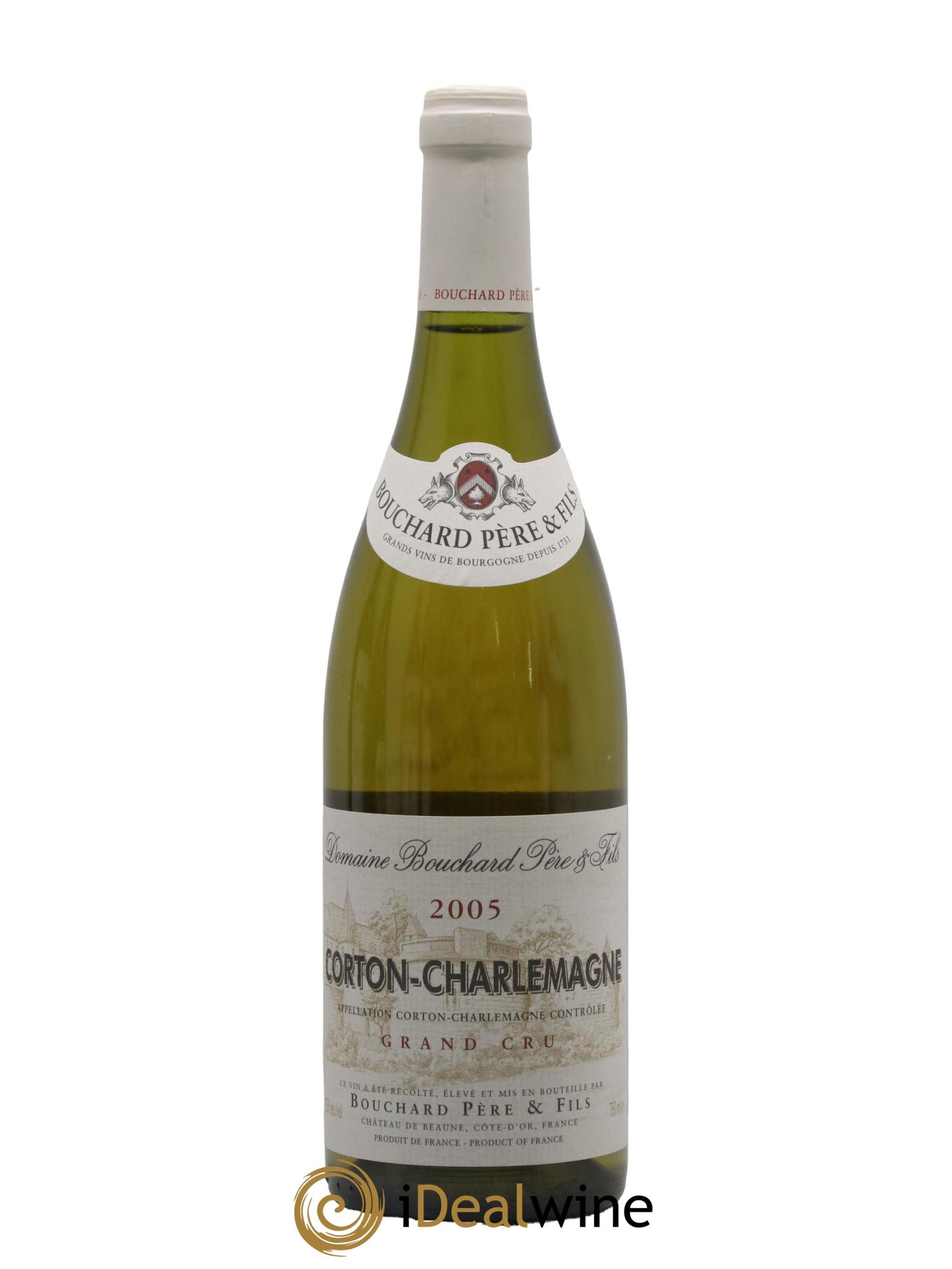 Corton-Charlemagne Grand Cru Bouchard Père & Fils 2005 - Lot de 1 bouteille - 0