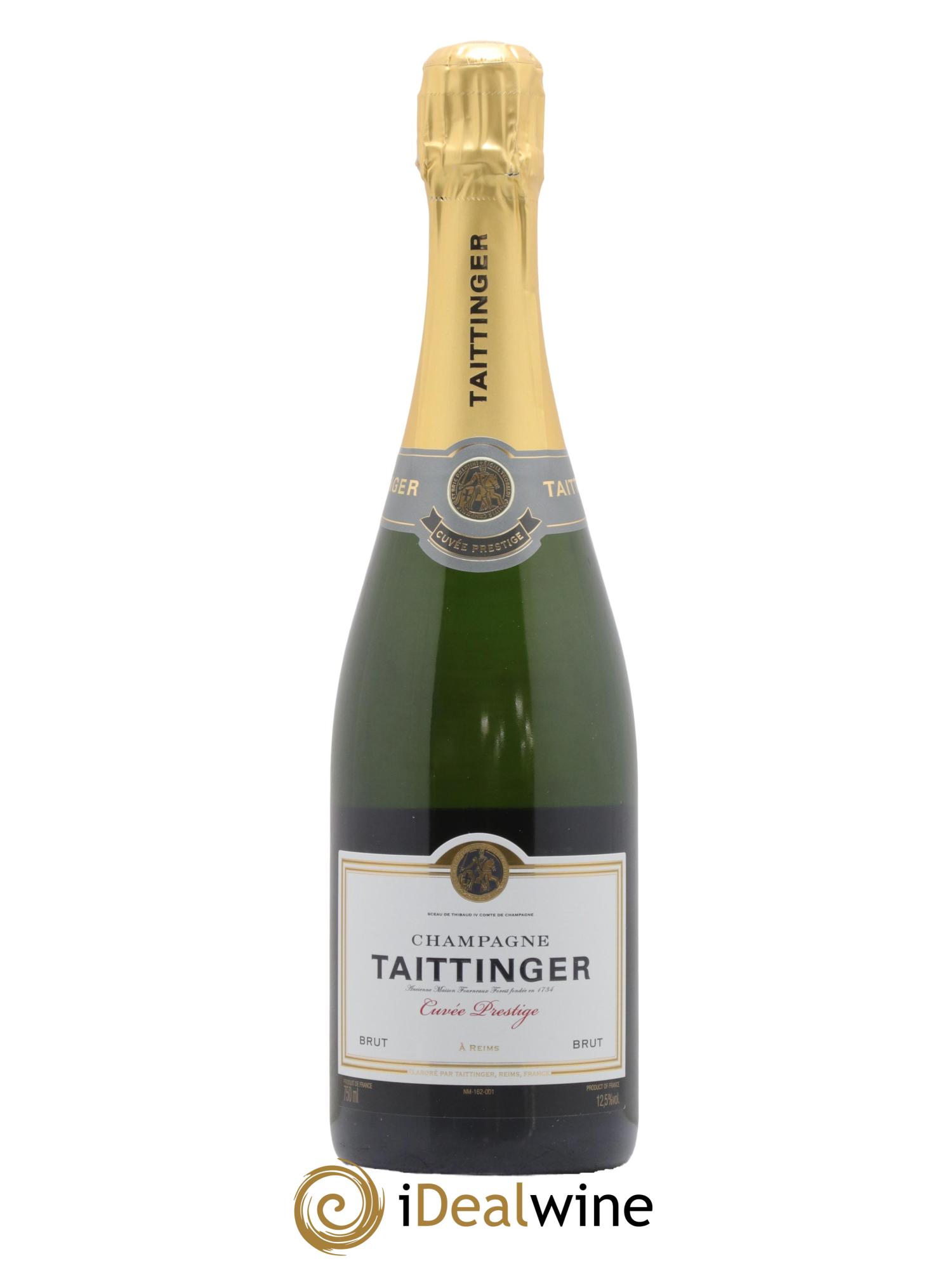 Brut Réserve Cuvée Prestige Taittinger - Lot de 1 bouteille - 0