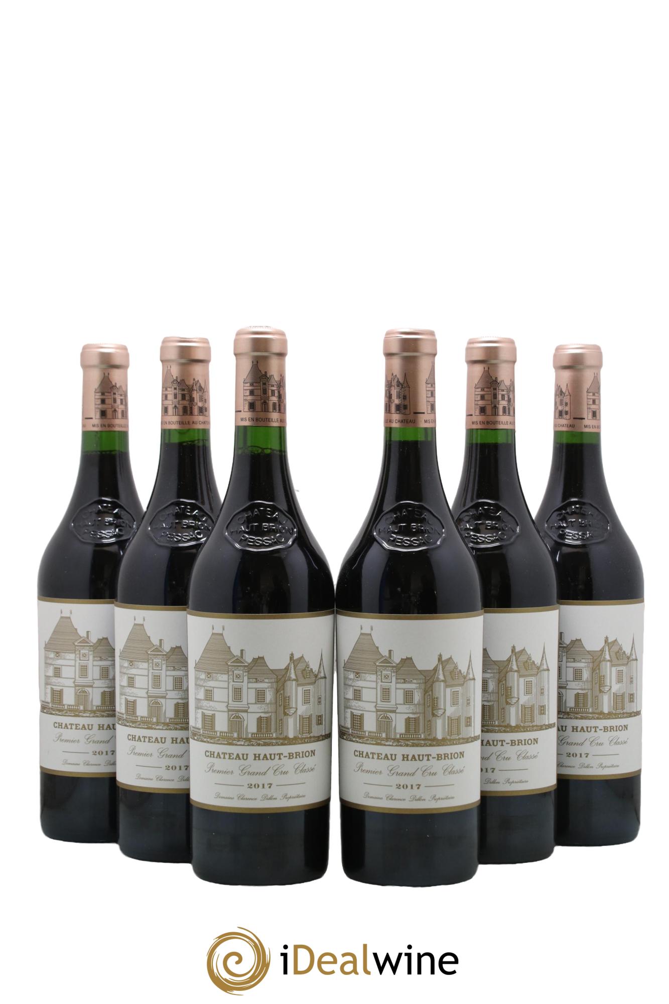 Château Haut Brion 1er Grand Cru Classé 2017 - Lotto di 6 bottiglie - 0