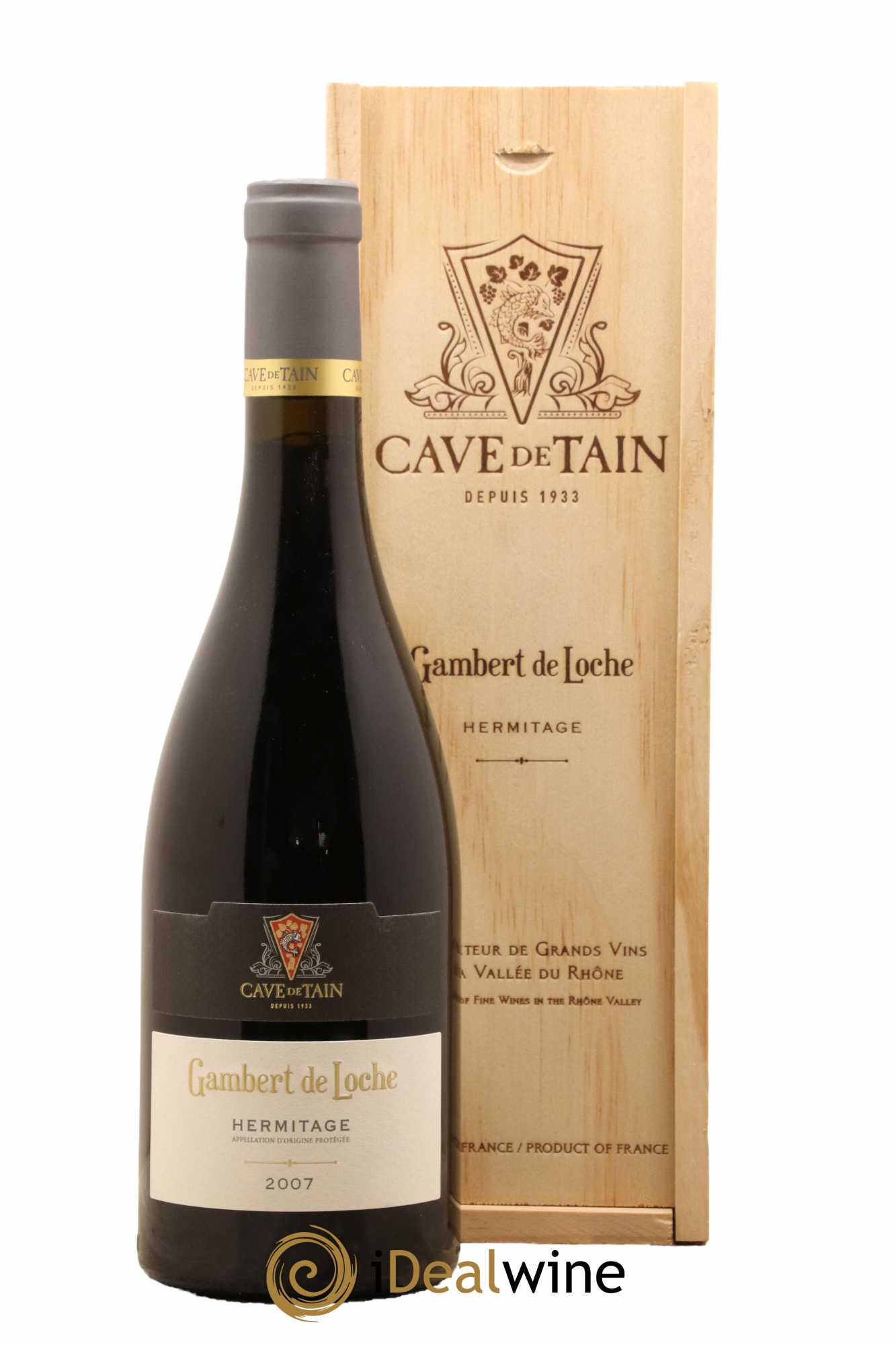 Hermitage Gambert de Loche Cave de Tain 2007 - Lot de 1 bouteille - 0