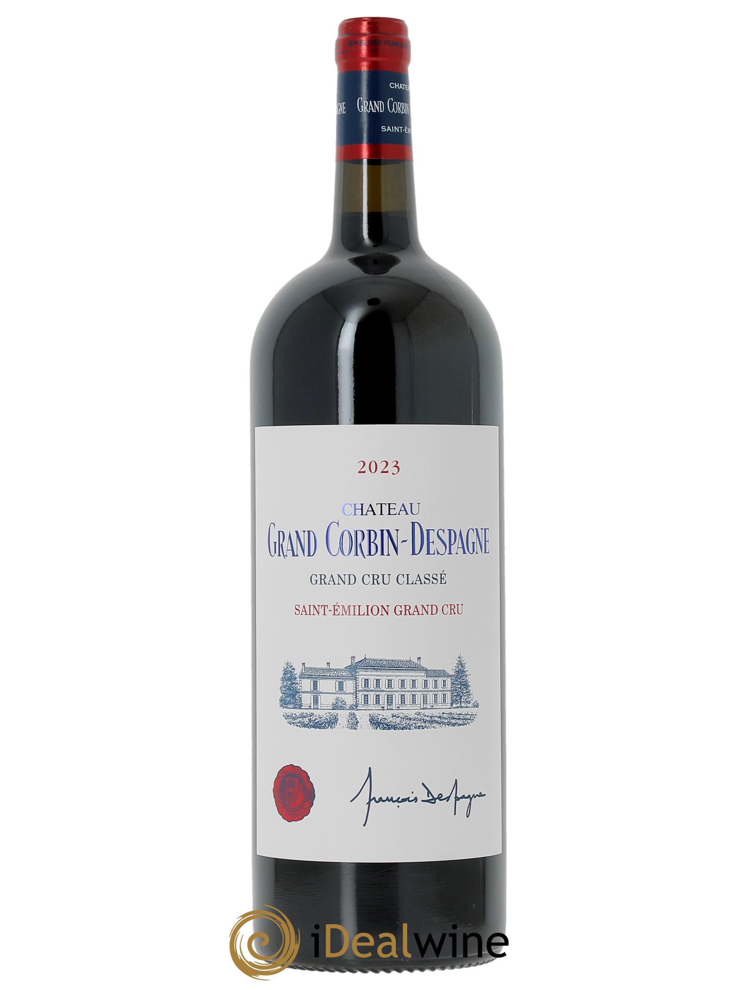 Château Grand Corbin Despagne Grand Cru Classé (CBO à partir de 6 mgs) 2023 - Lot de 1 magnum - 0