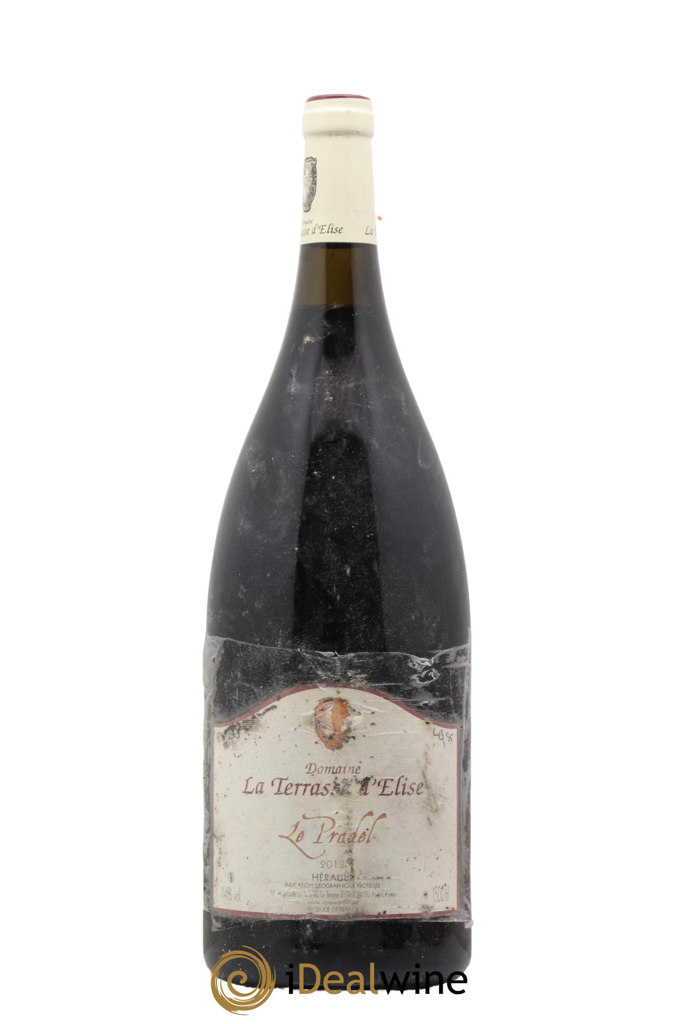 Pays d'Hérault Le Pradel Terrasse d'Elise (Domaine de la) 2013 - Lot de 1 magnum - 0