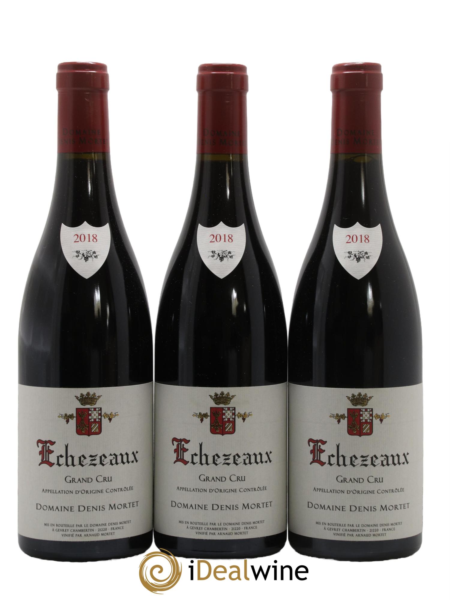 Echezeaux Grand Cru Denis Mortet (Domaine) 2018 - Lot de 3 bouteilles - 0