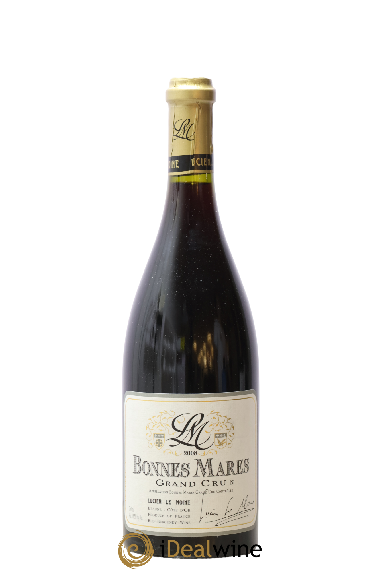 Bonnes-Mares Grand Cru Lucien Le Moine 2008 - Posten von 1 Flasche - 0