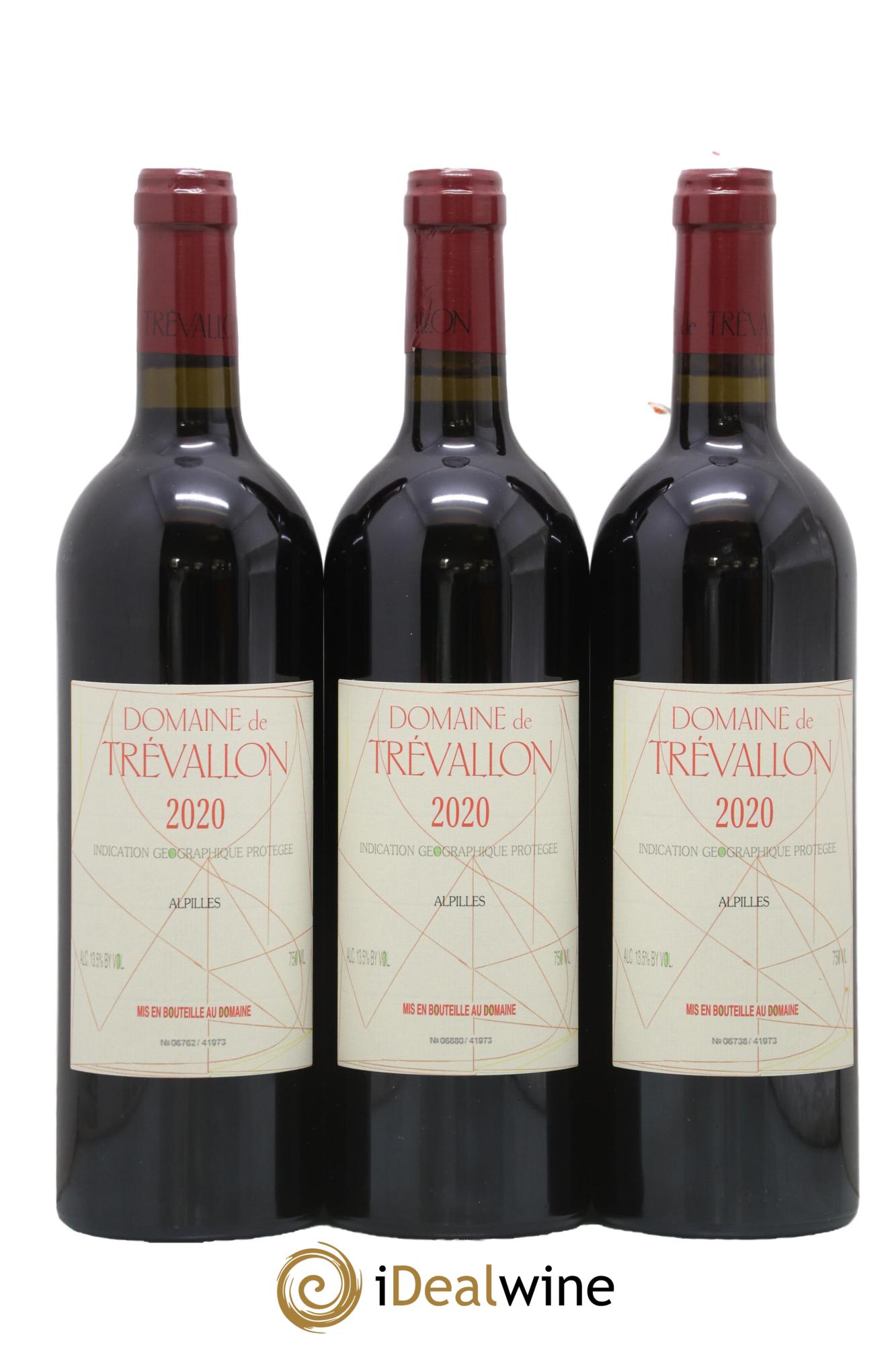 IGP Alpilles Trévallon (Domaine de) Eloi Dürrbach 2020 - Lot of 3 bottles - 0