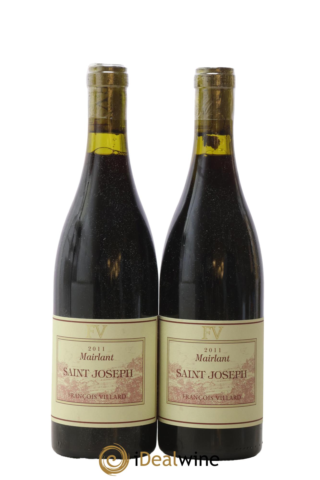 Saint-Joseph Mairlant François Villard 2011 - Lotto di 2 bottiglie - 0
