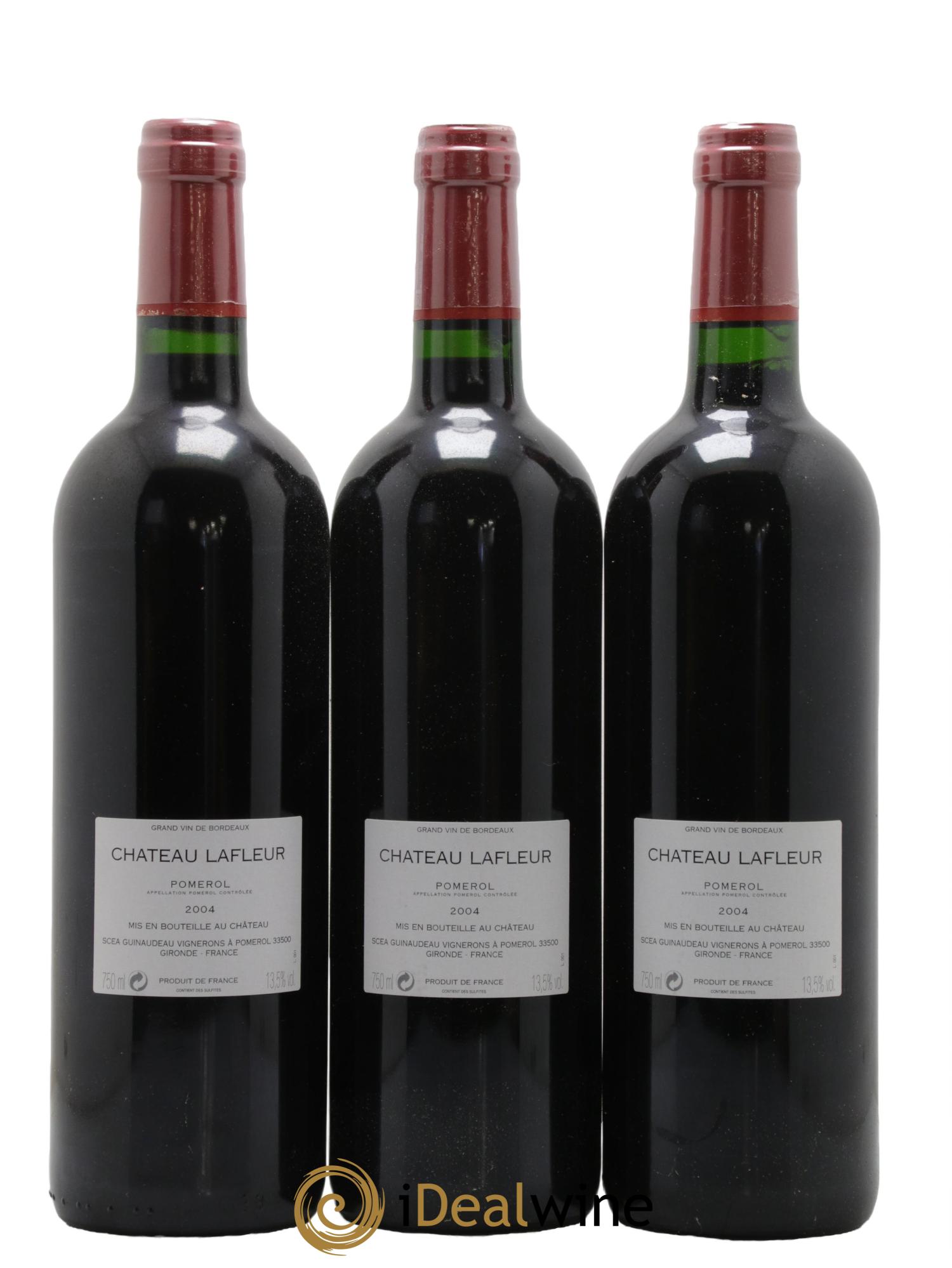 Château Lafleur 2004 - Posten von 6 Flaschen - 2
