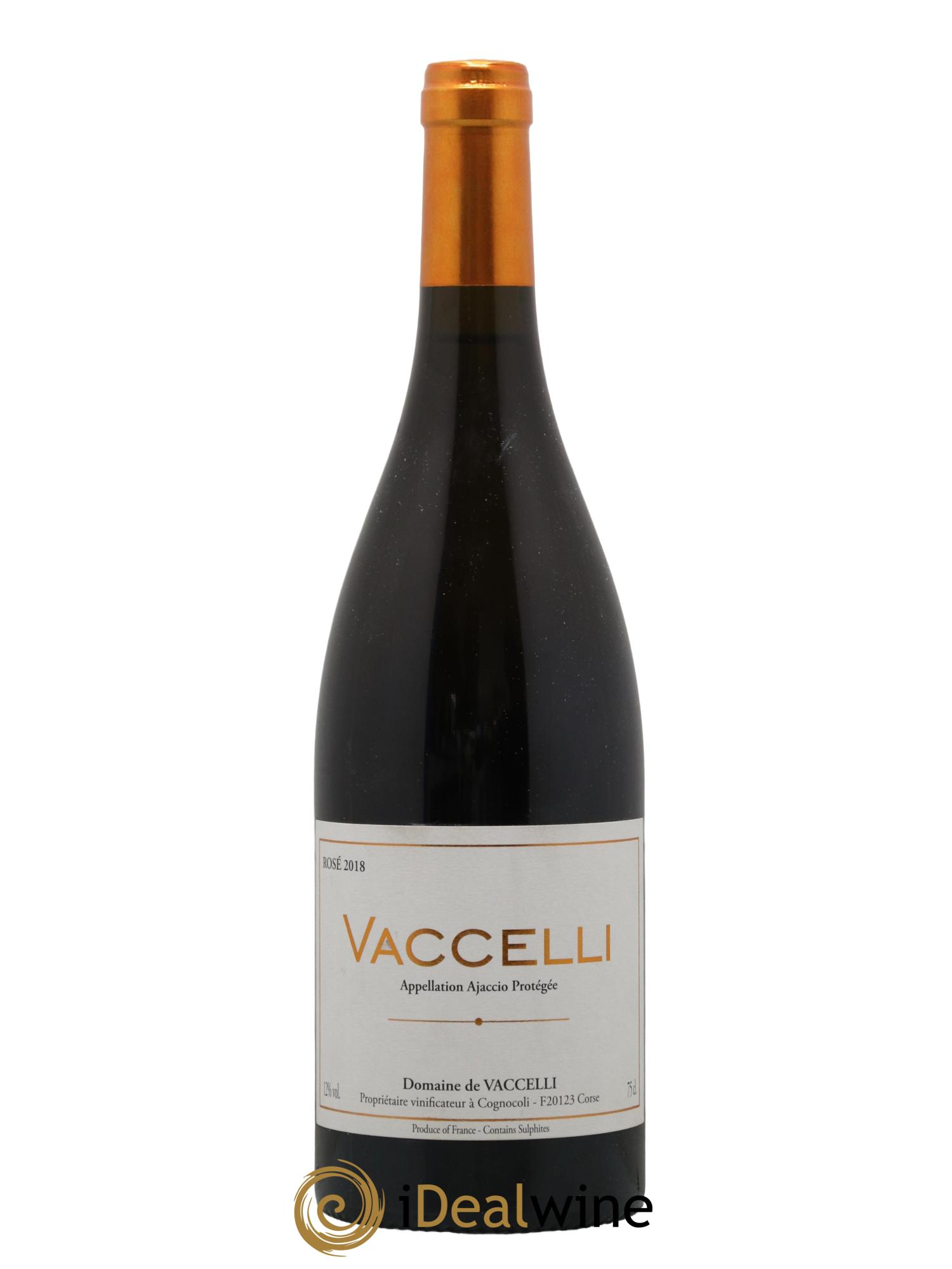 Ajaccio Vaccelli 2018 - Posten von 1 Flasche - 0