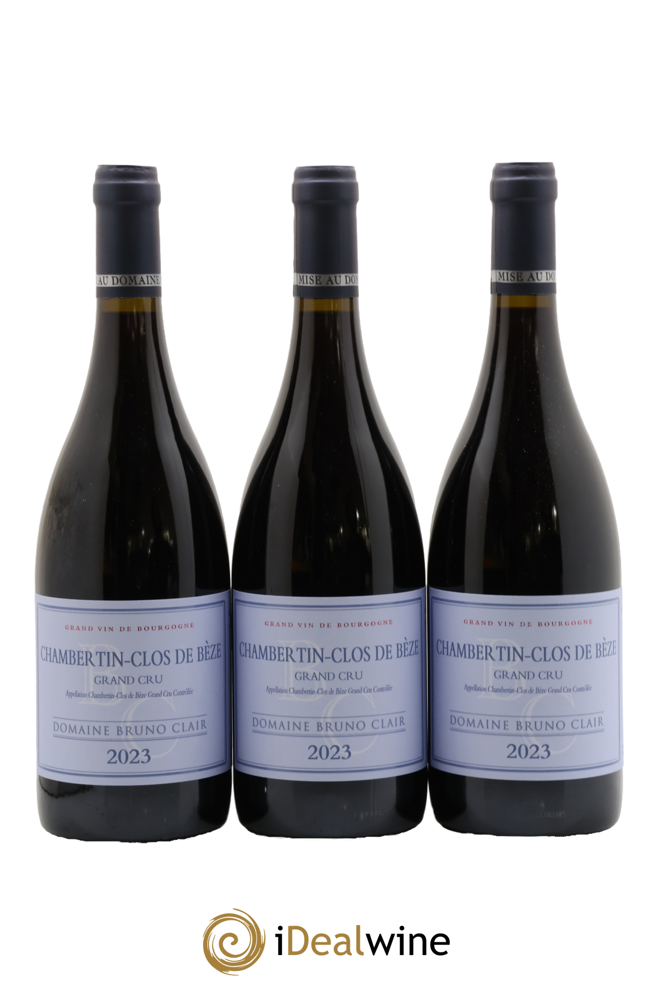 Chambertin Clos de Bèze Grand Cru Bruno Clair (Domaine) 2023 - Lotto di 3 bottiglie - 0