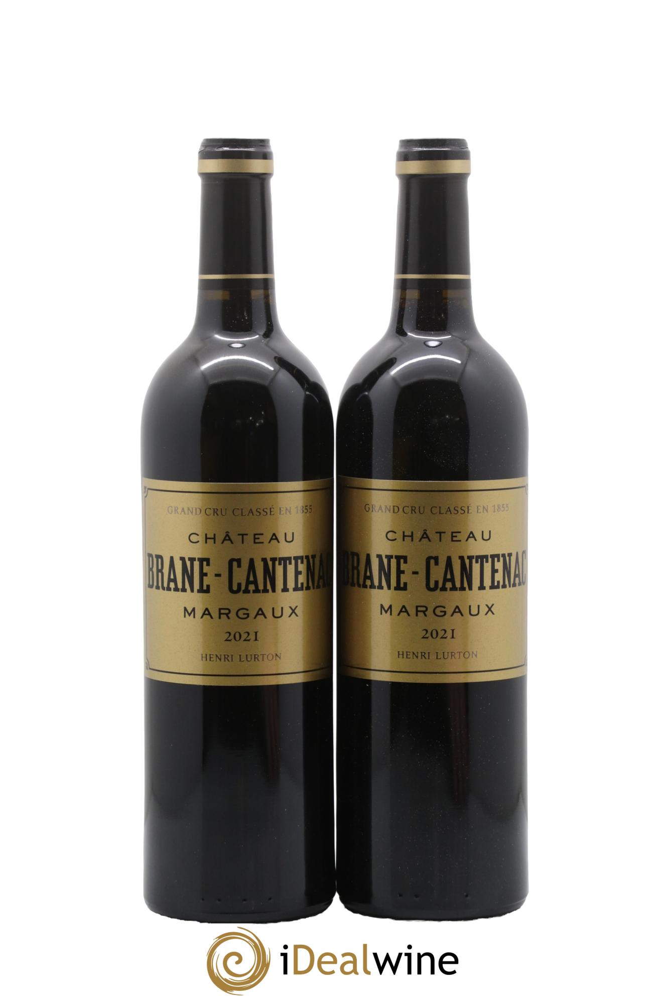 Château Brane Cantenac 2ème Grand Cru Classé 2021 - Lot de 2 bouteilles - 0