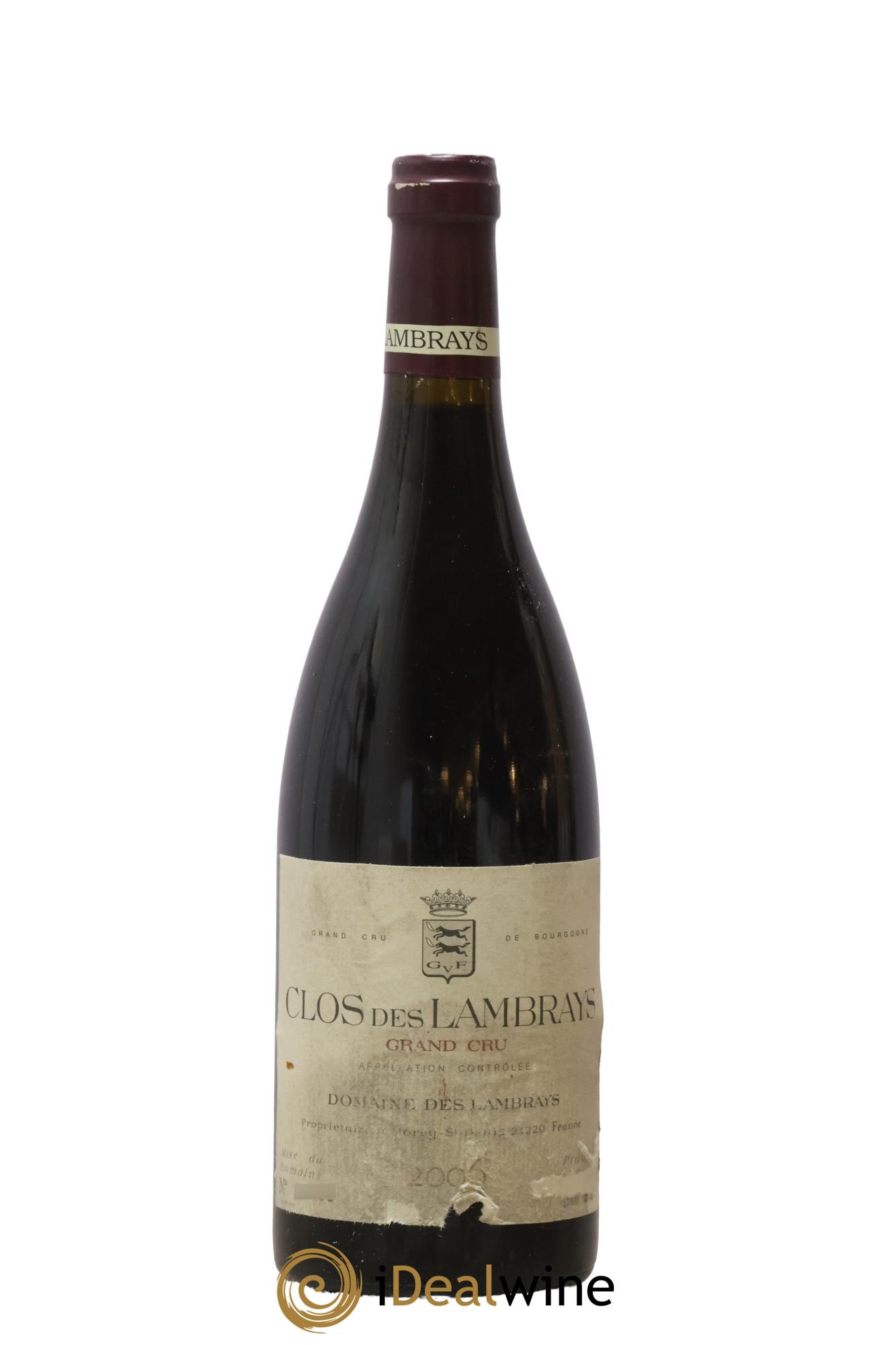 Clos des Lambrays Grand Cru Domaine des Lambrays 2006 - Lot de 1 bouteille - 0