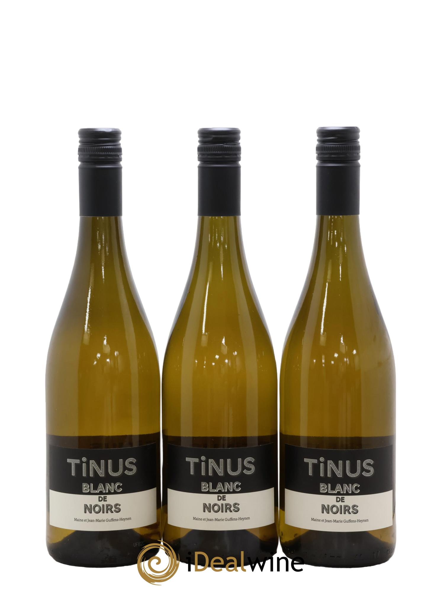 Vin de France Tinus Blanc de noirs Jean-Marie Guffens 2023 - Lot de 3 bouteilles - 0