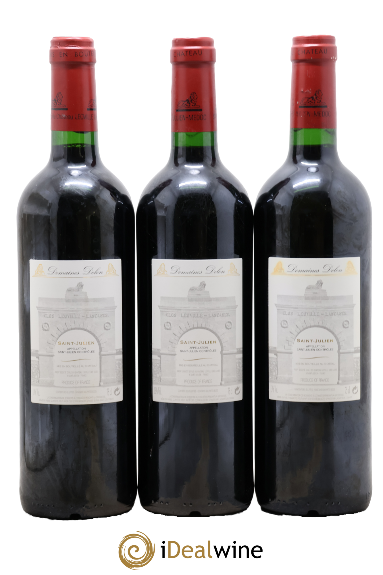 Château Léoville Las Cases 2ème Grand Cru Classé 2005 - Lot de 3 bouteilles - 1