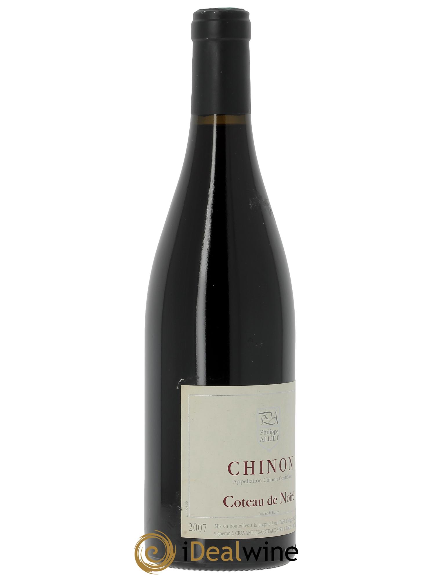 Chinon Coteau de Noiré Philippe Alliet  2007 - Lot de 1 bouteille - 2