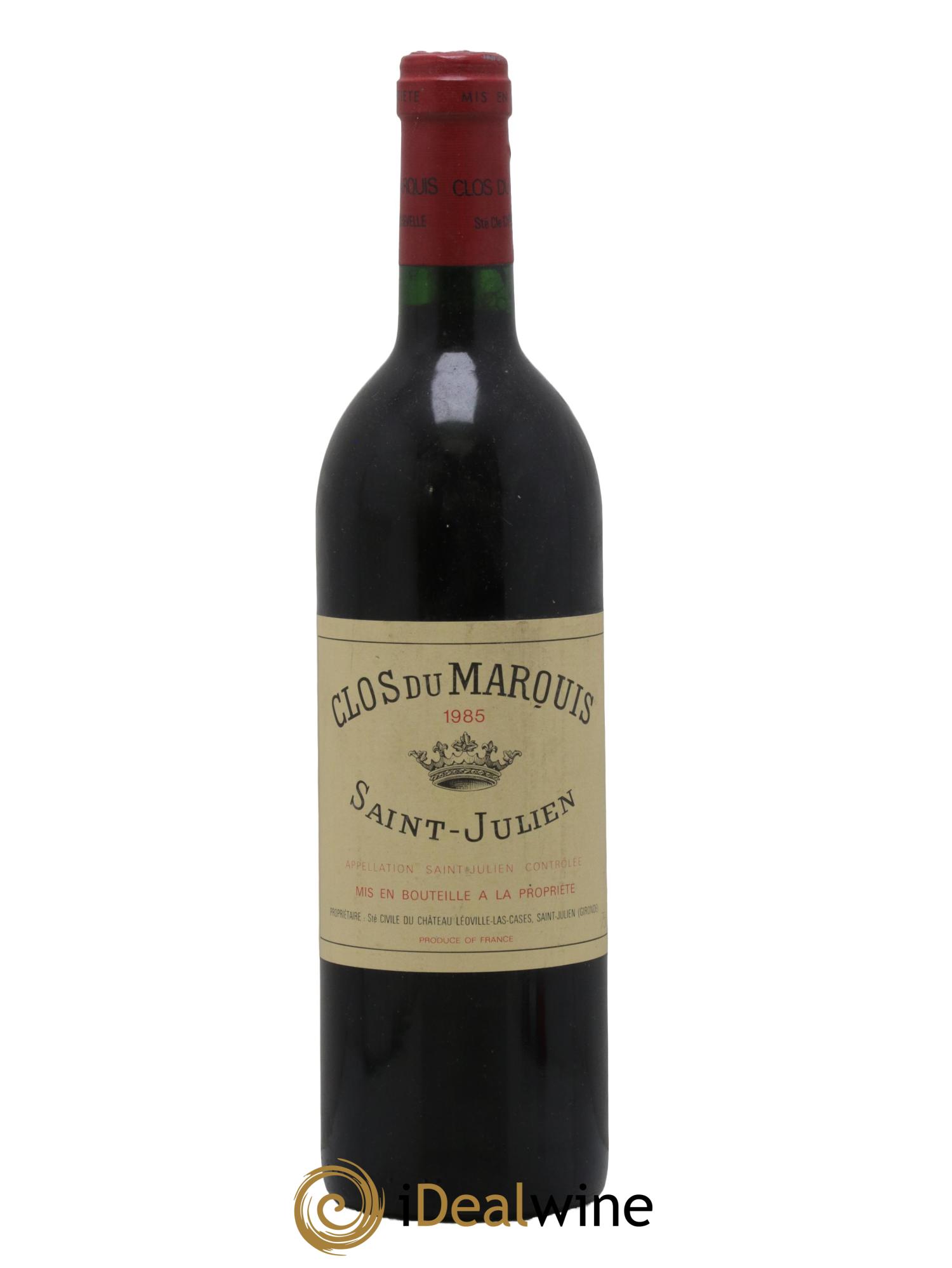 Clos du Marquis 1985 - Lot de 1 bouteille - 0