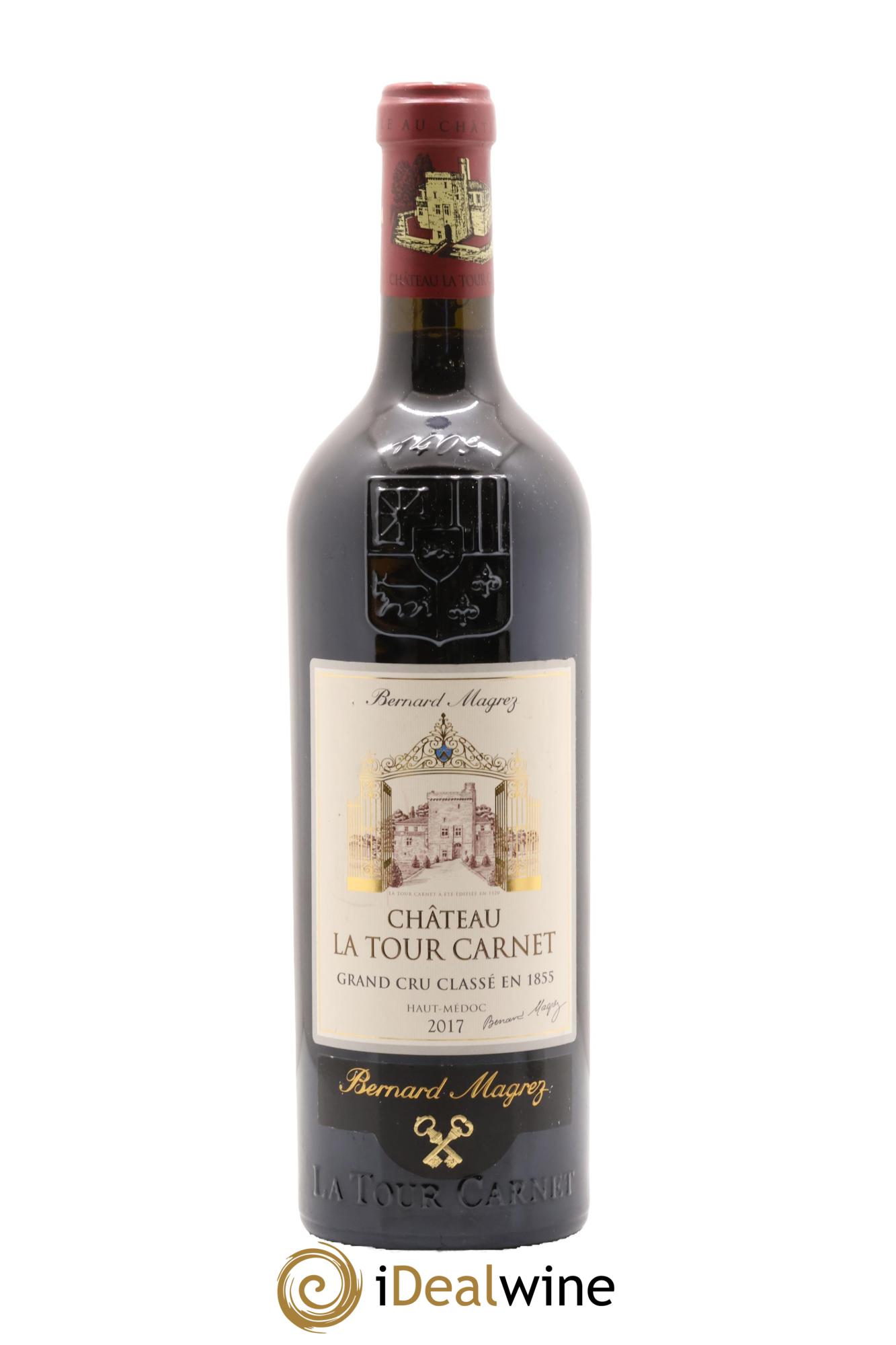 Château la Tour Carnet 4ème Grand Cru Classé 2017 - Lot of 1 bottle - 0