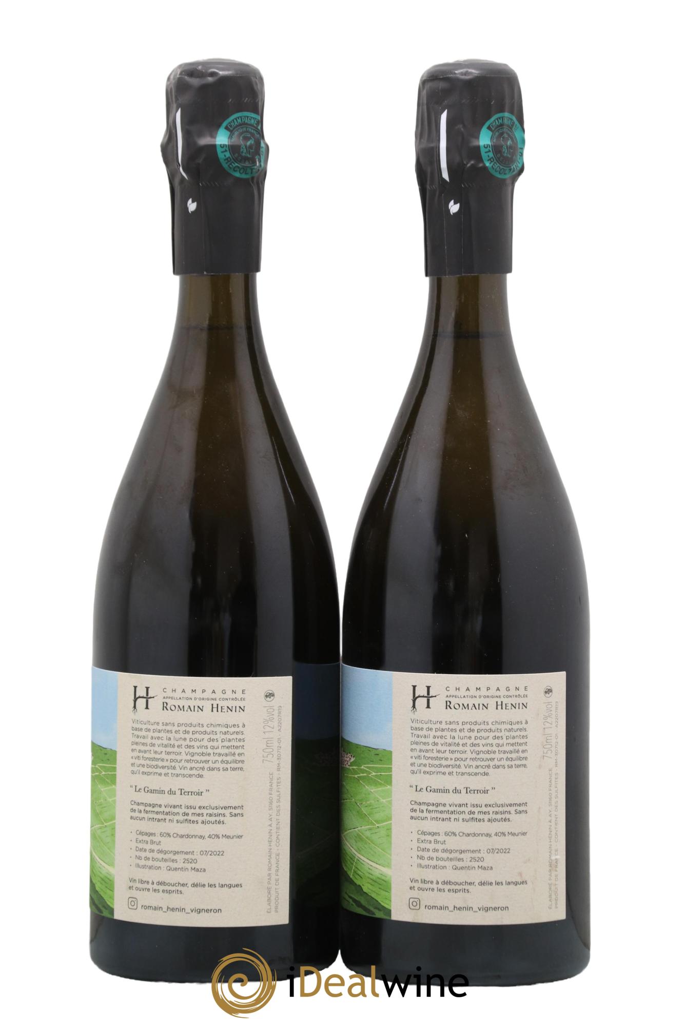 Gamin du Terroir Romain Henin - Lot de 2 bouteilles - 1