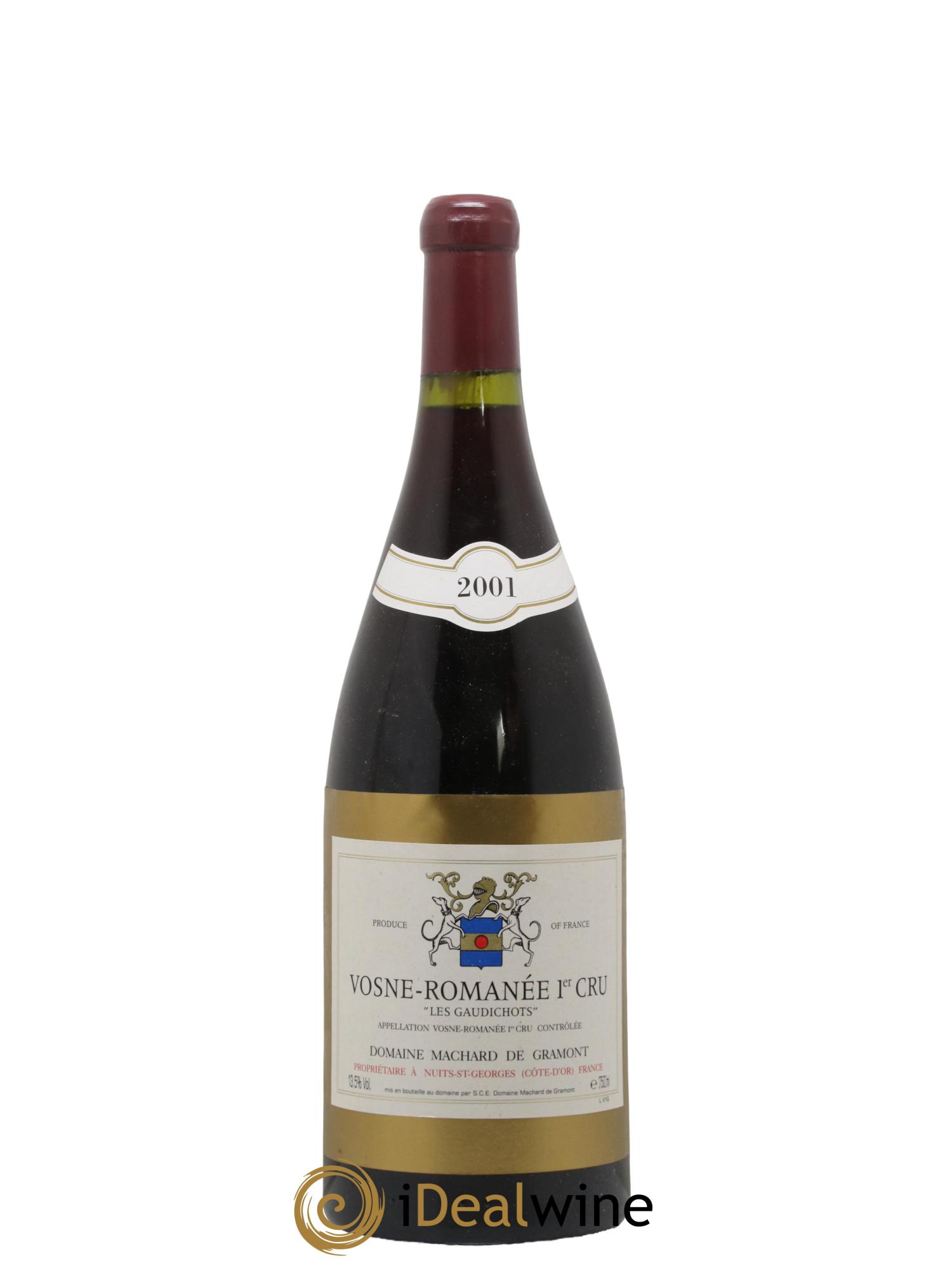 Vosne-Romanée 1er Cru Les Gaudichots Machard de Gramont 2001 - Lot de 1 magnum - 0