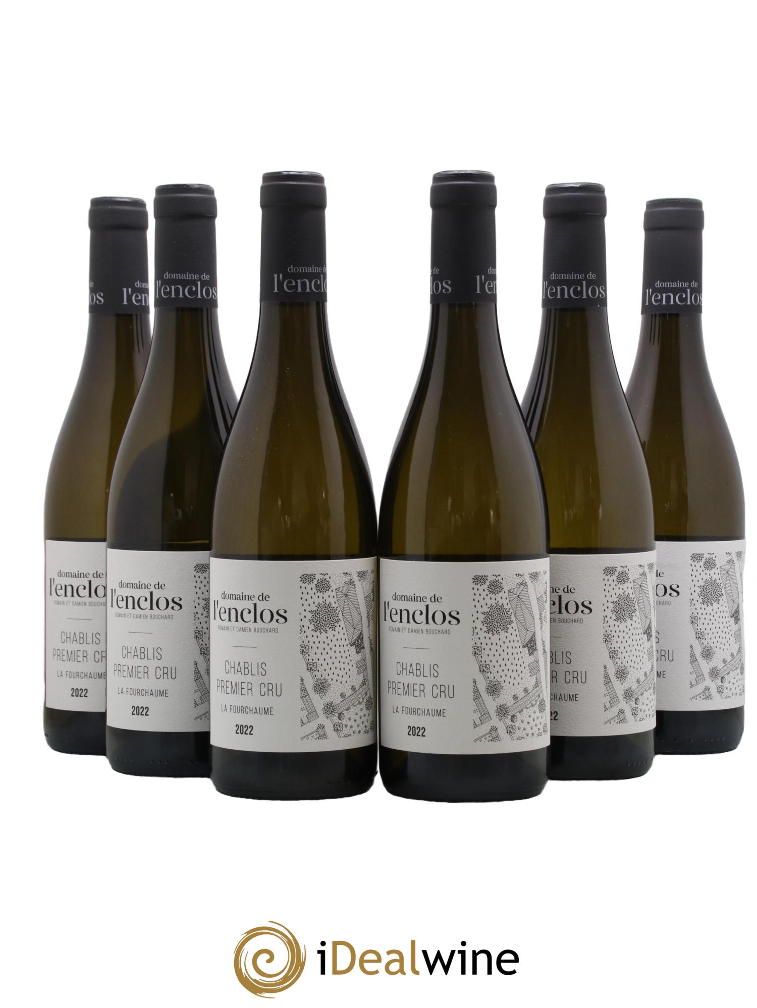 Chablis 1er Cru Fourchaume Domaine de L'Enclos 2022 - Lot de 6 bouteilles - 0
