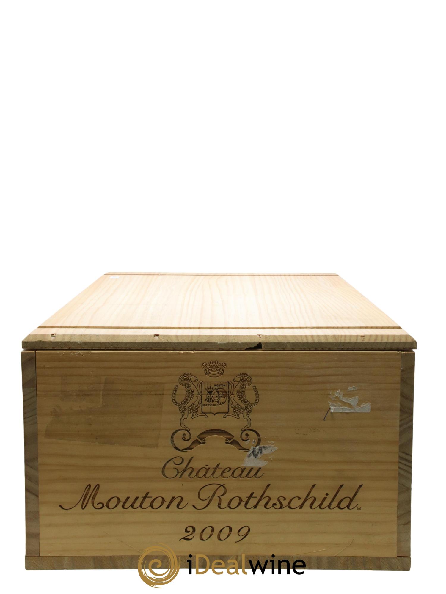 Château Mouton Rothschild 1er Grand Cru Classé 2009 - Lot of 12 bottles - 10
