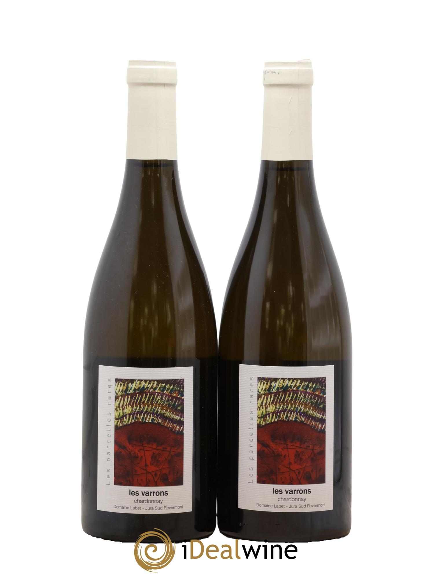 Côtes du Jura Chardonnay Les Varrons Romain - Julien - Charline Labet 2022 - Lot de 2 bouteilles - 0
