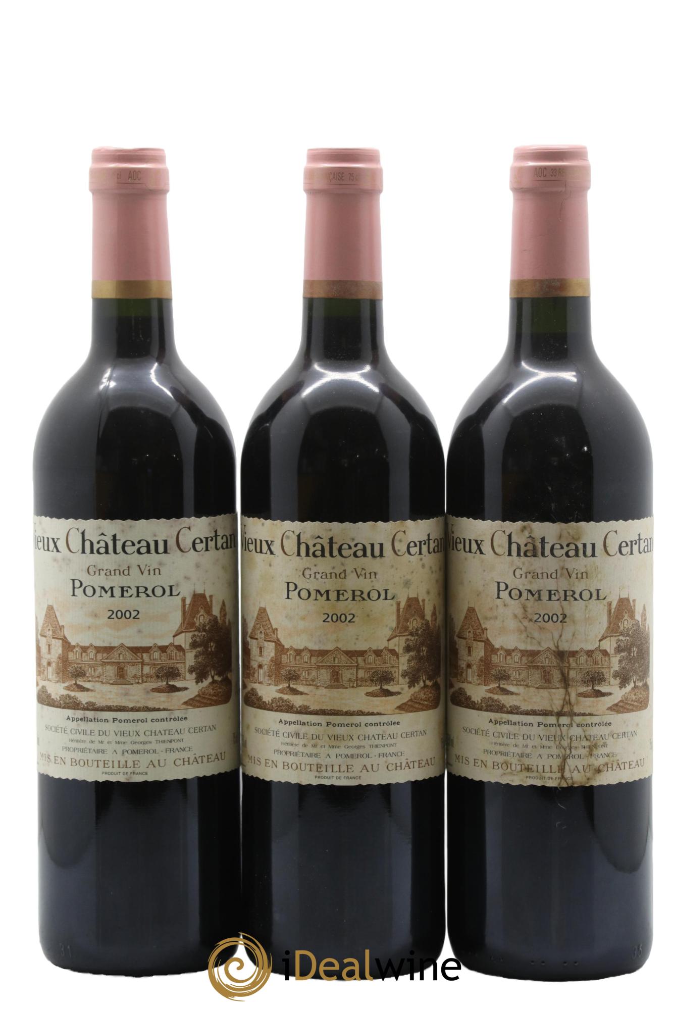 Vieux Château Certan 2002 - Lot de 6 bouteilles - 1
