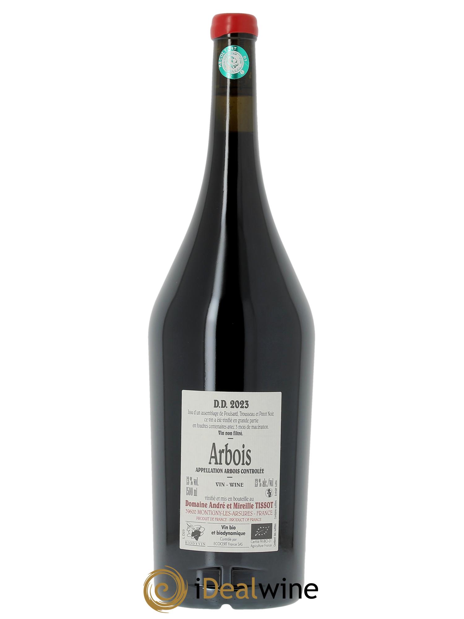 Arbois DD Bénédicte et Stéphane Tissot  2023 - Lot de 1 magnum - 1