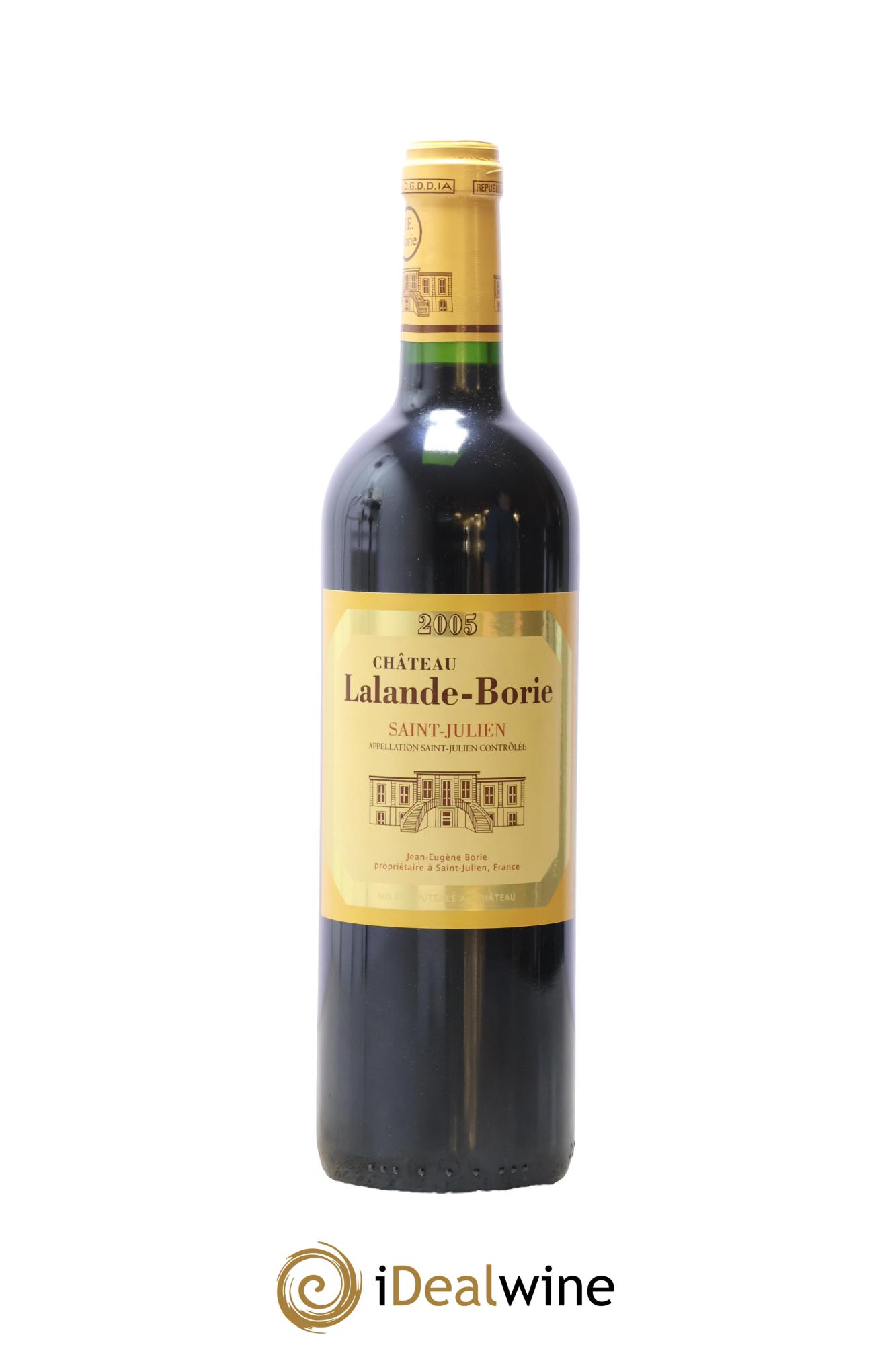 Château Lalande Borie 2005 - Lot de 1 bouteille - 0