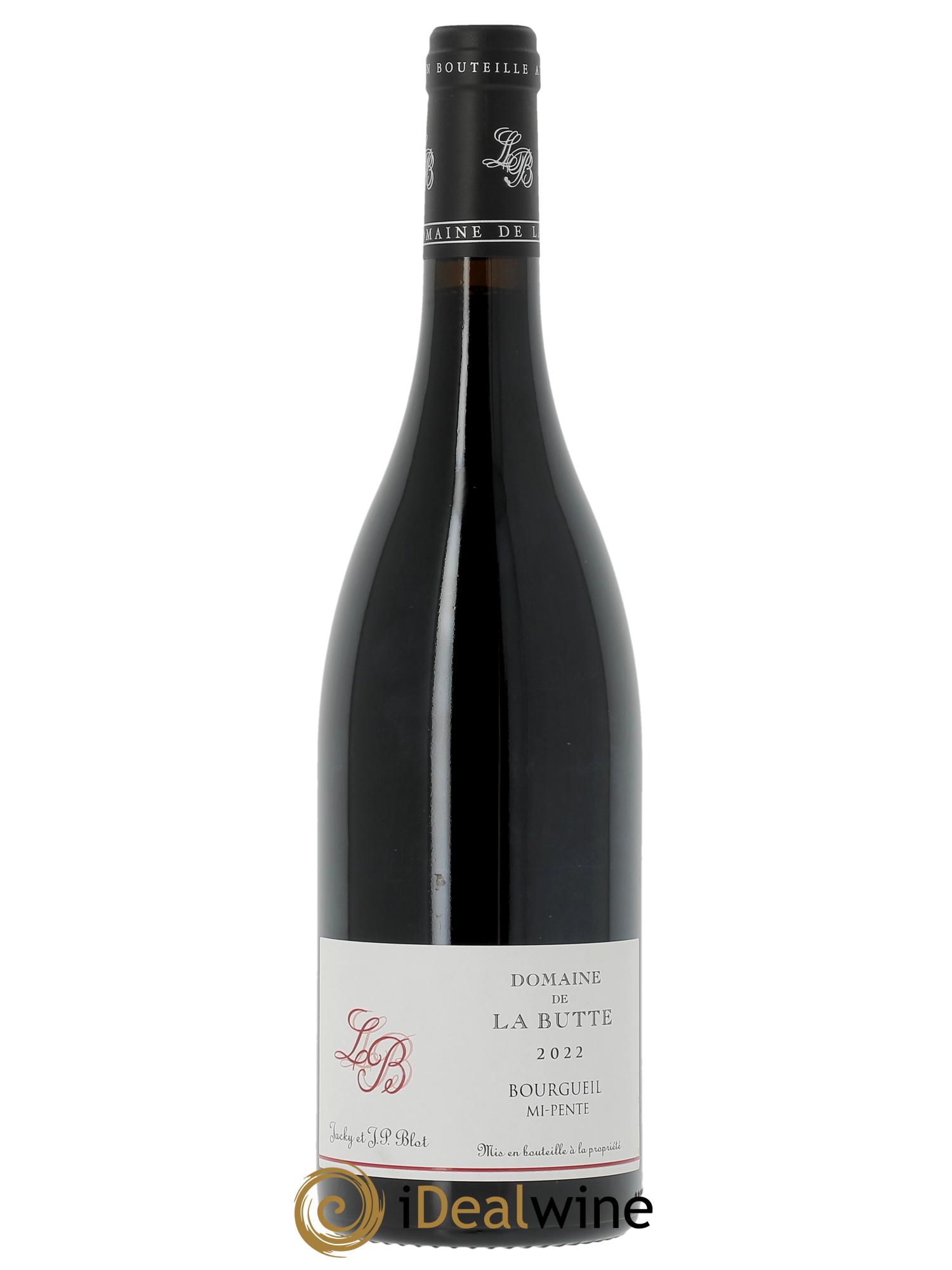 Bourgueil Mi-Pente Domaine de La Butte - Jacky Blot  2022 - Lot de 1 bouteille - 0