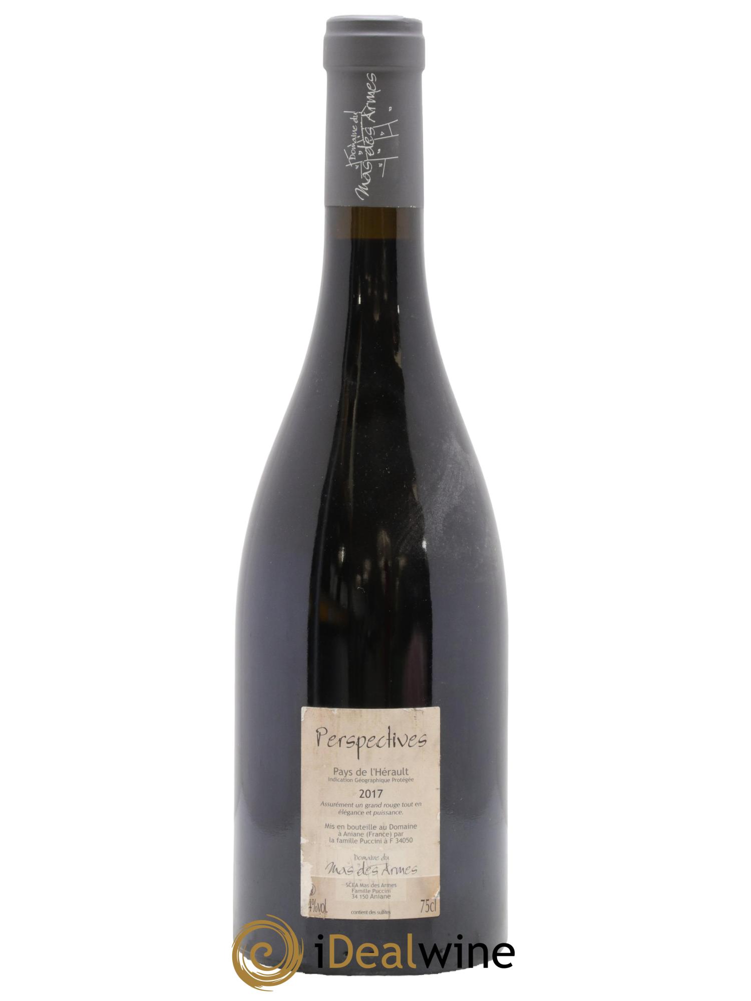 Pays d'Hérault Perspectives Mas Des Armes 2017 - Lot de 1 bouteille - 1