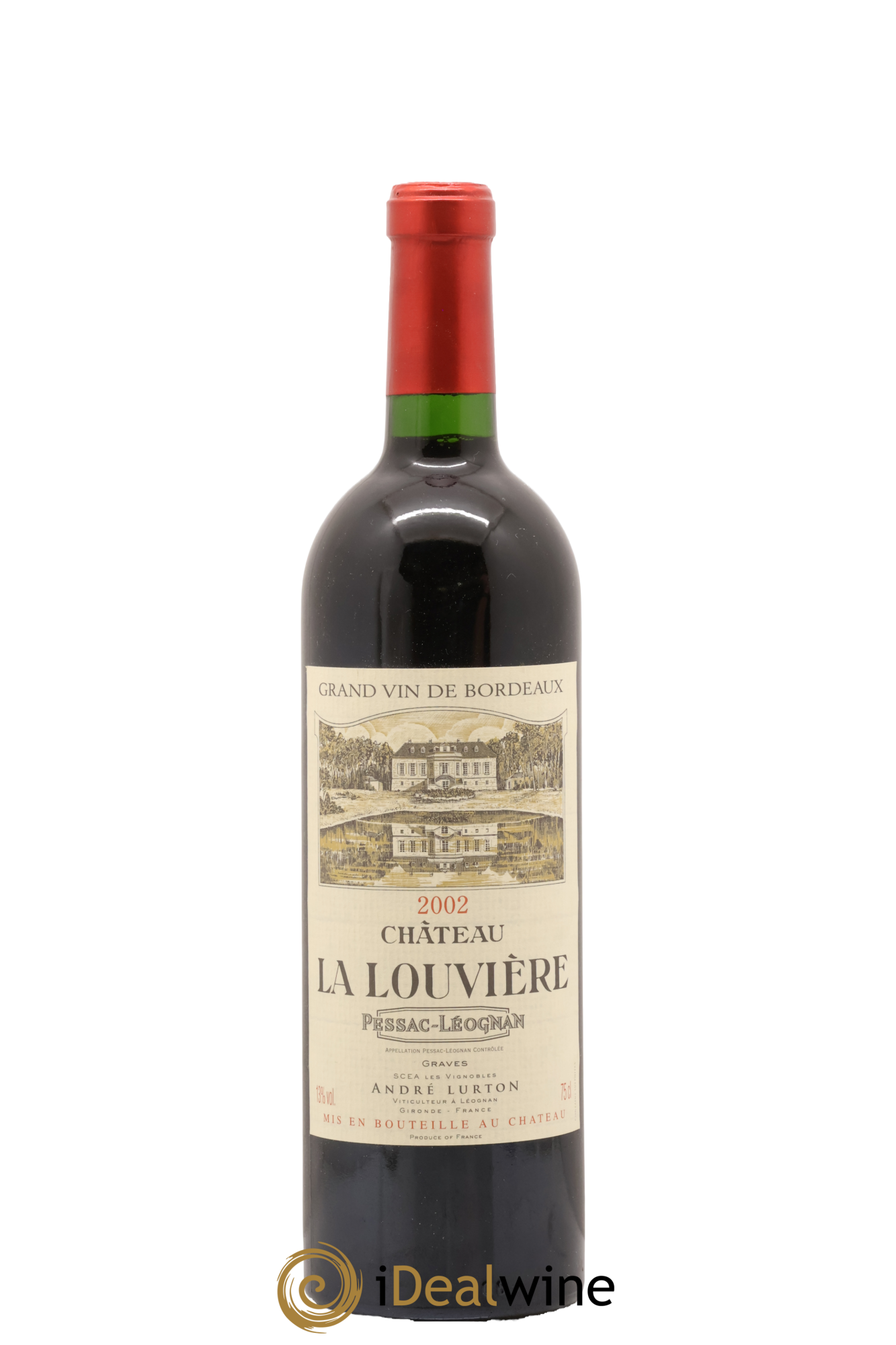 Château la Louvière 2002 - Lot de 1 bouteille - 0