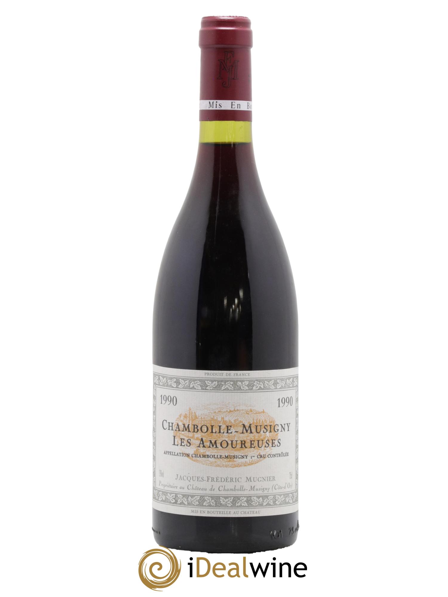 Chambolle-Musigny 1er Cru Les Amoureuses Jacques-Frédéric Mugnier 1990 - Lotto di 1 bottiglia - 0