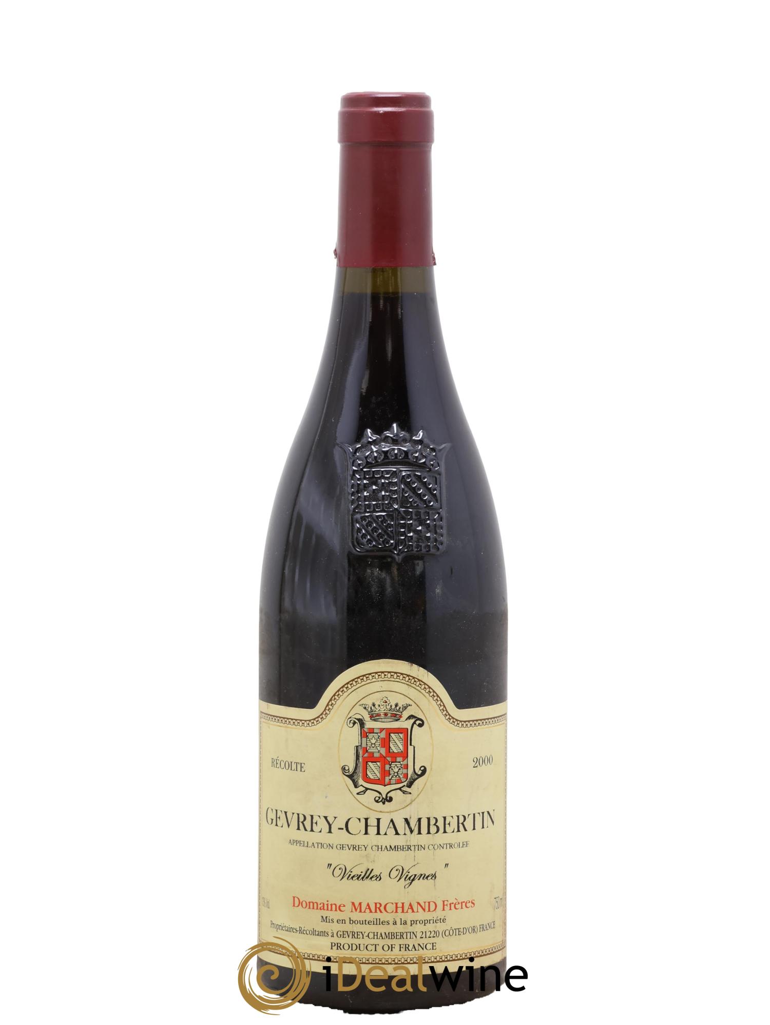 Gevrey-Chambertin Vielles Vignes Marchand Frères 2000 - Lot of 1 bottle - 0