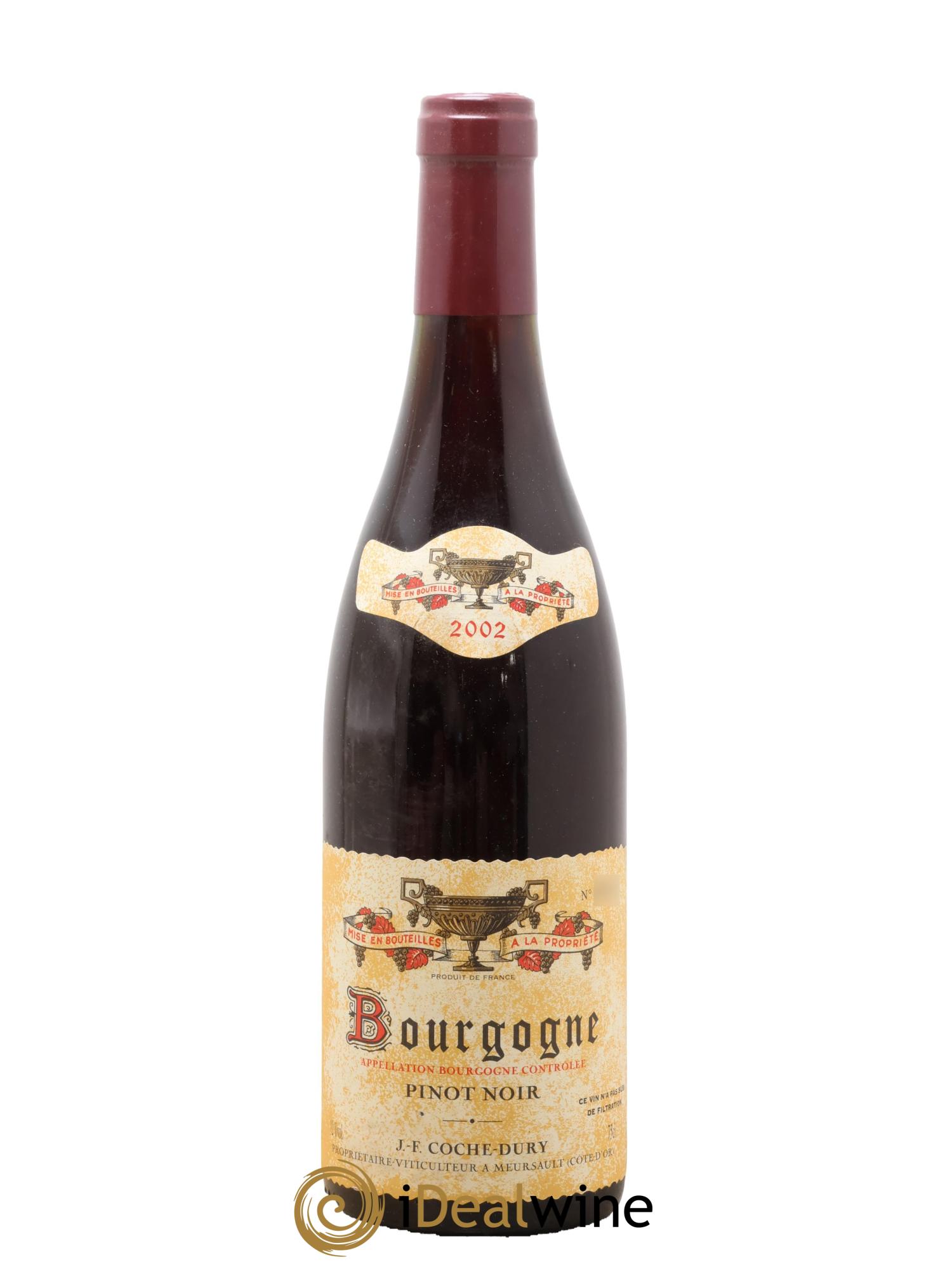 Bourgogne Coche Dury (Domaine) 2002 - Lot de 1 bouteille - 0