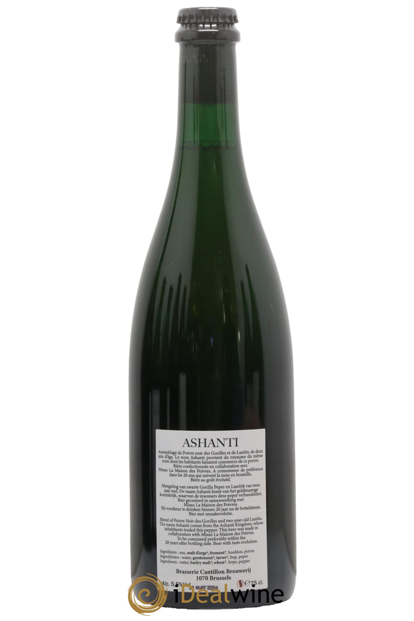 Bière Cuvée Ashanti Gueuze Cantillon (bottled 2024) - Lotto di 1 bottiglia - 1