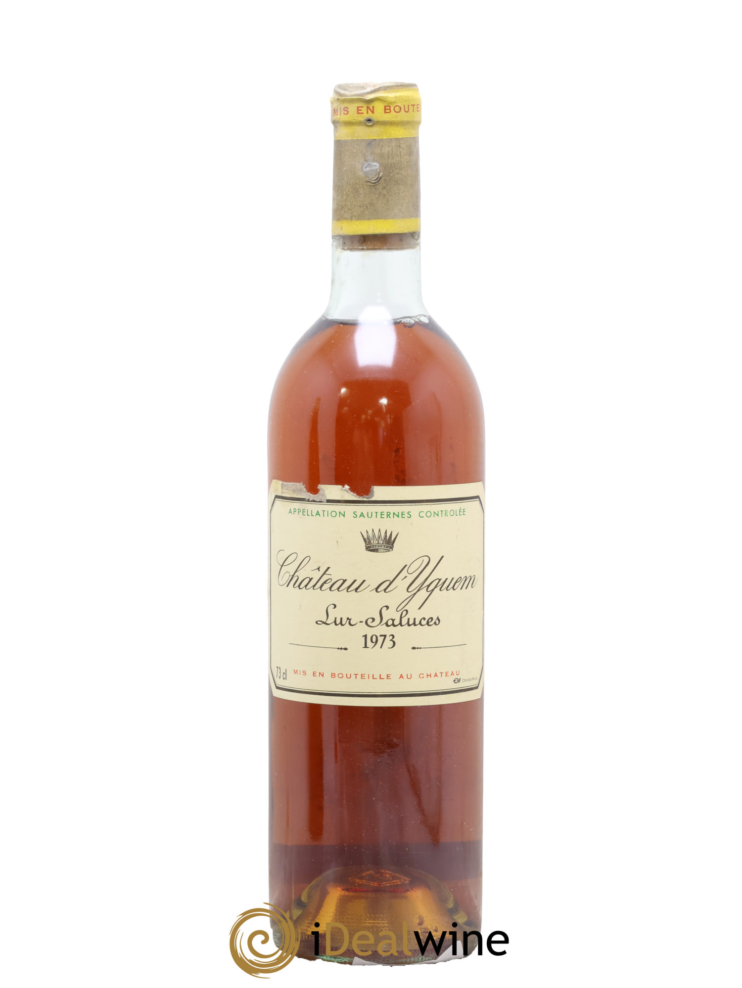 Château d' Yquem 1er Cru Classé Supérieur 1973 - Lot de 1 bouteille - 0