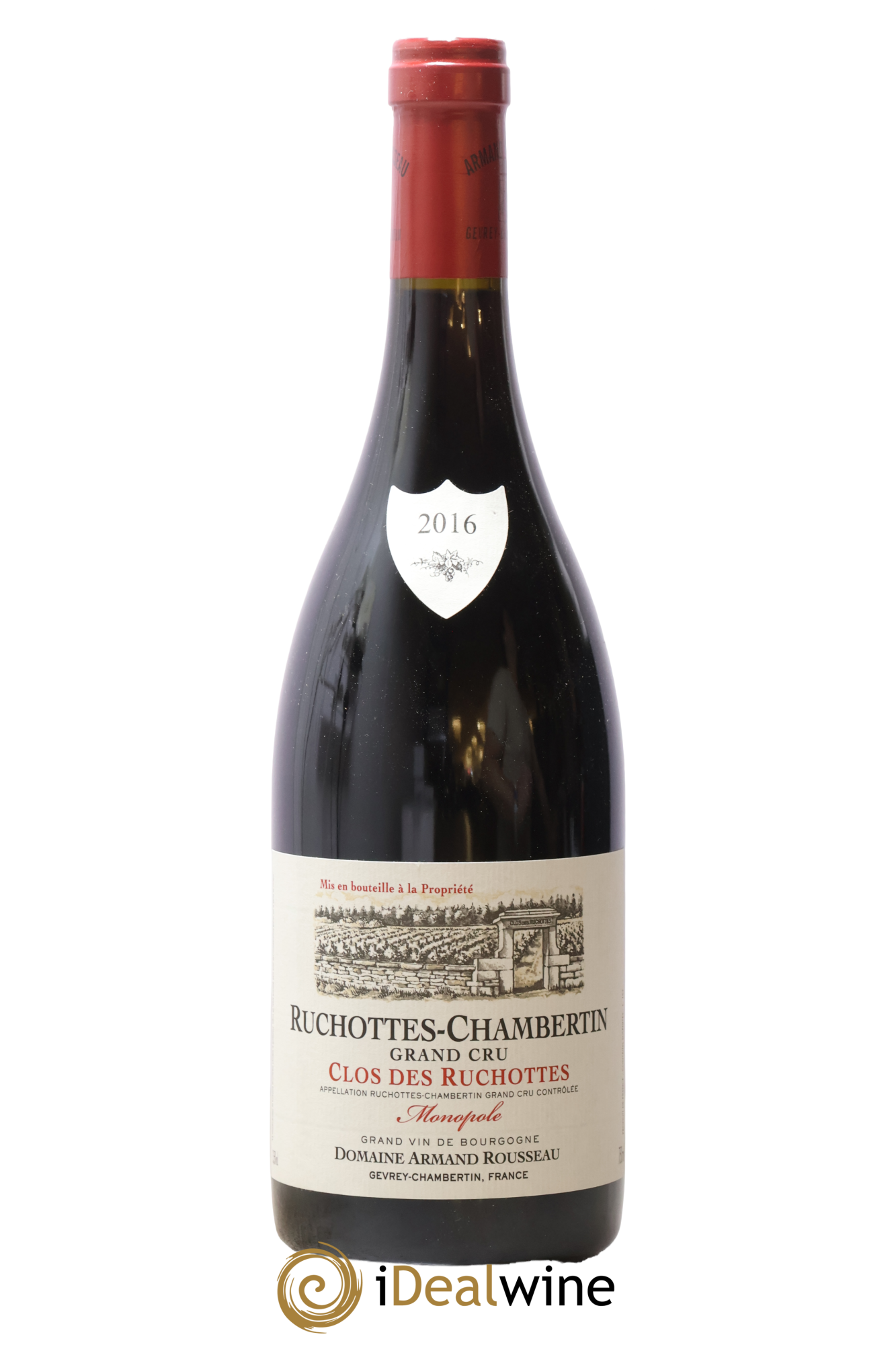 Ruchottes-Chambertin Grand Cru Clos des Ruchottes Armand Rousseau (Domaine) 2016 - Lot de 1 bouteille - 0