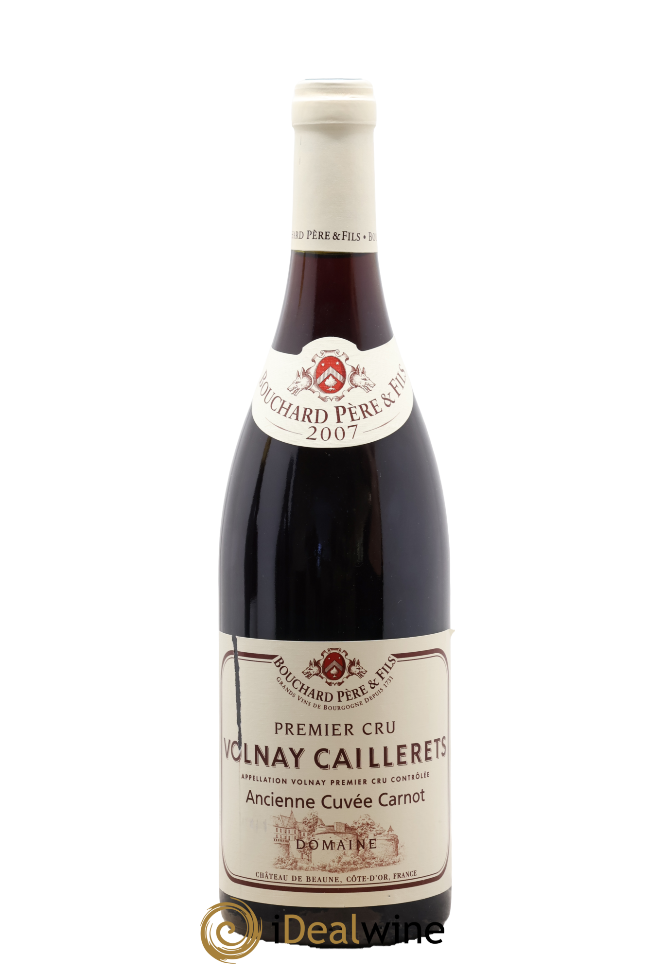 Volnay 1er Cru Caillerets - Ancienne Cuvée Carnot Bouchard Père & Fils 2007 - Lot de 1 bouteille - 0