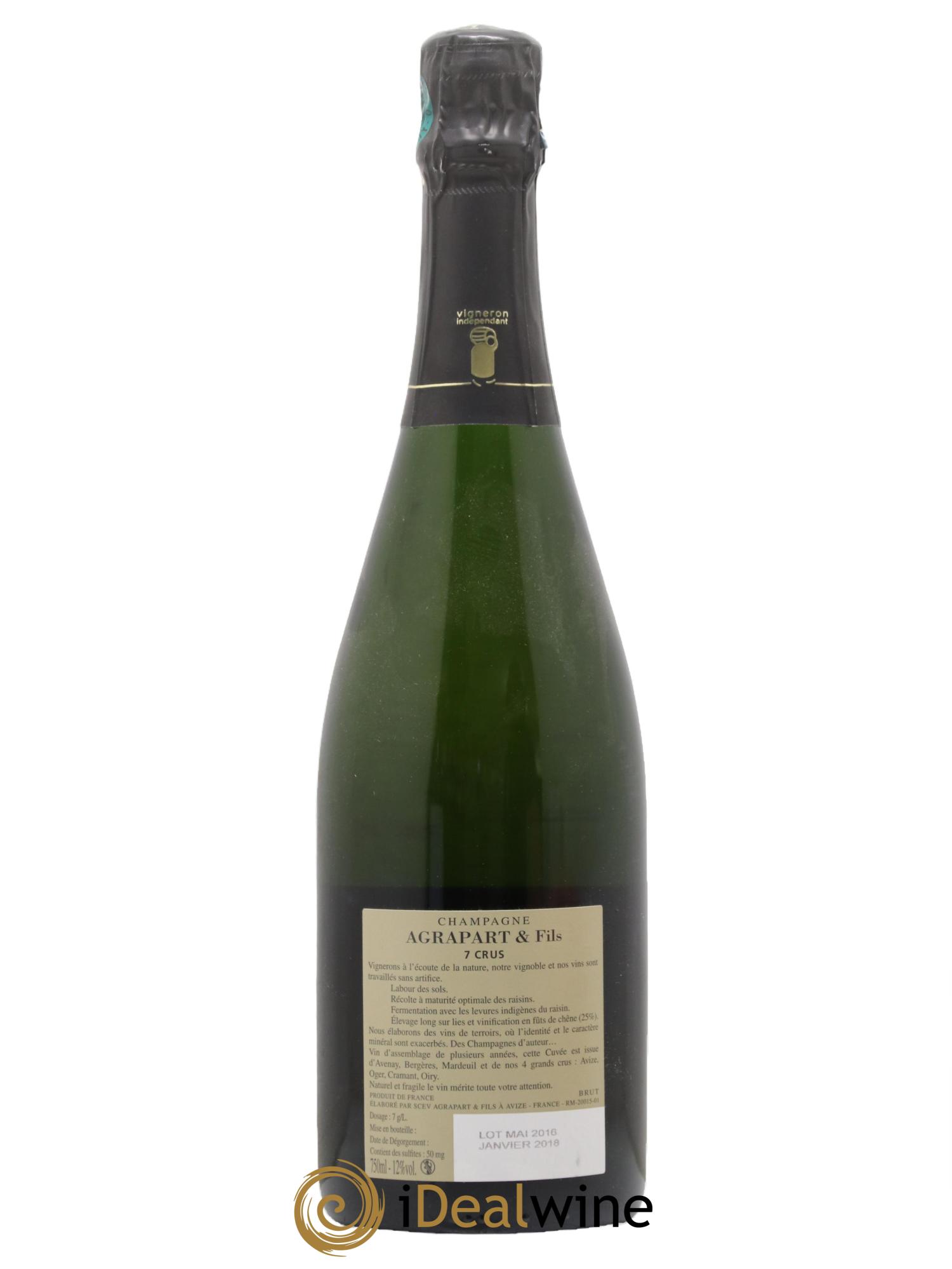 7 Crus Brut Agrapart & Fils - Lot de 1 bouteille - 1