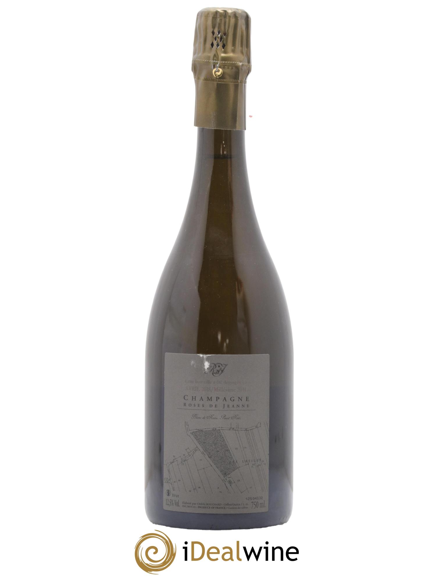 Roses de Jeanne Les Ursules Blanc de Noirs Brut Cédric Bouchard 2014 - Lot de 1 bouteille - 1
