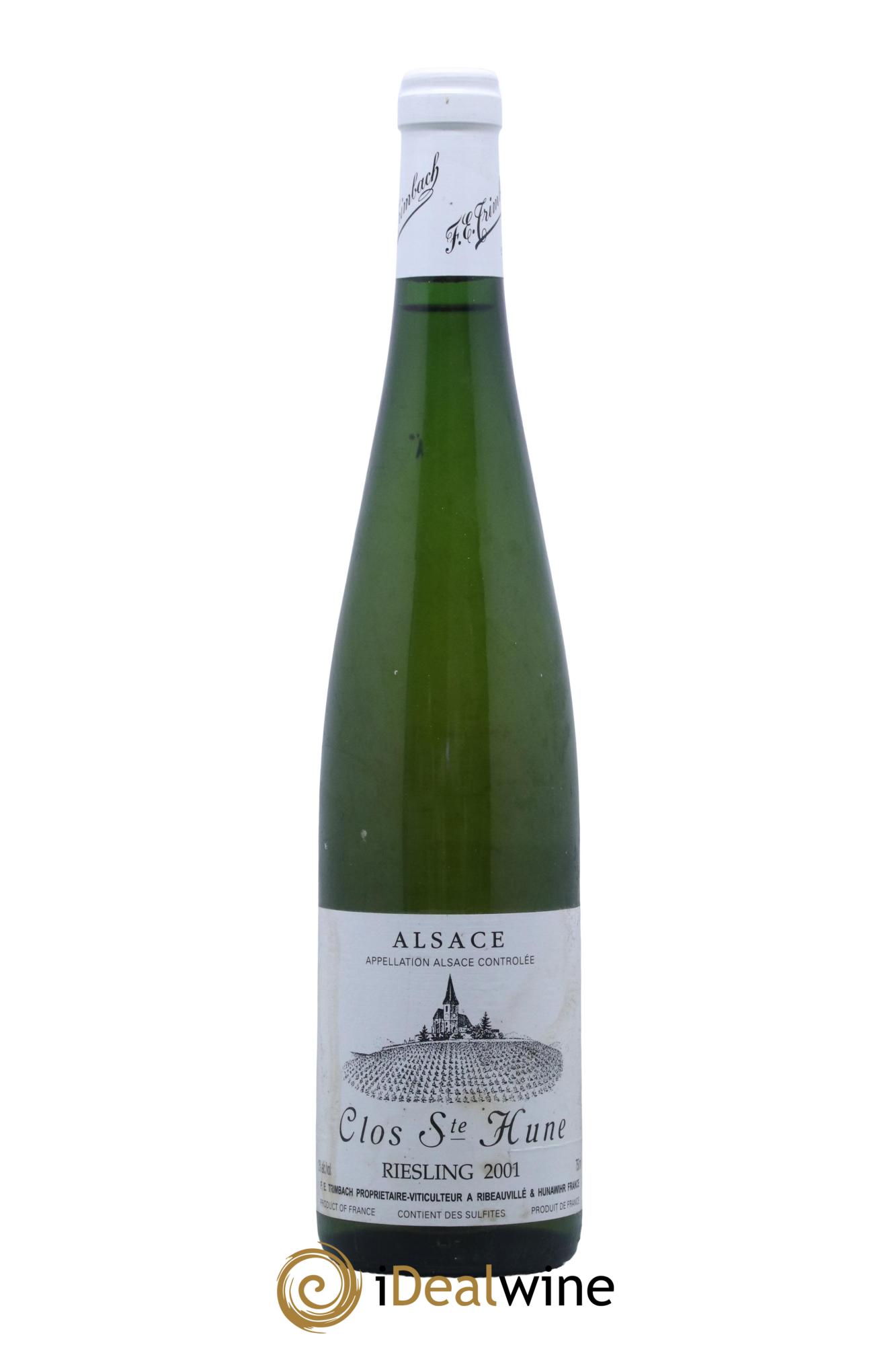 Alsace Riesling Clos Sainte-Hune Trimbach (Domaine) 2001 - Lot de 1 bouteille - 0